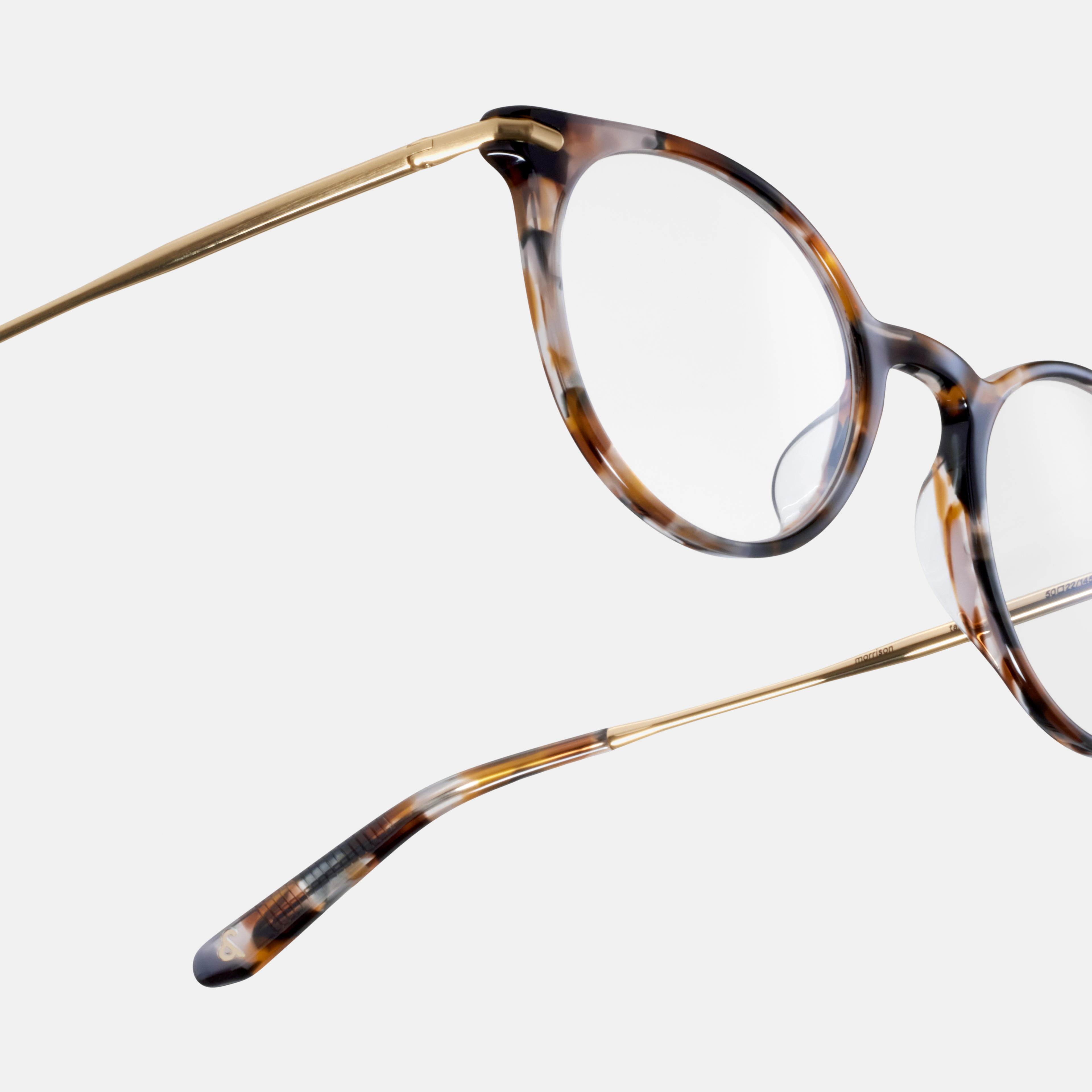 Ace & Tate Glasses |  Metal in Brown, Orange, Purple