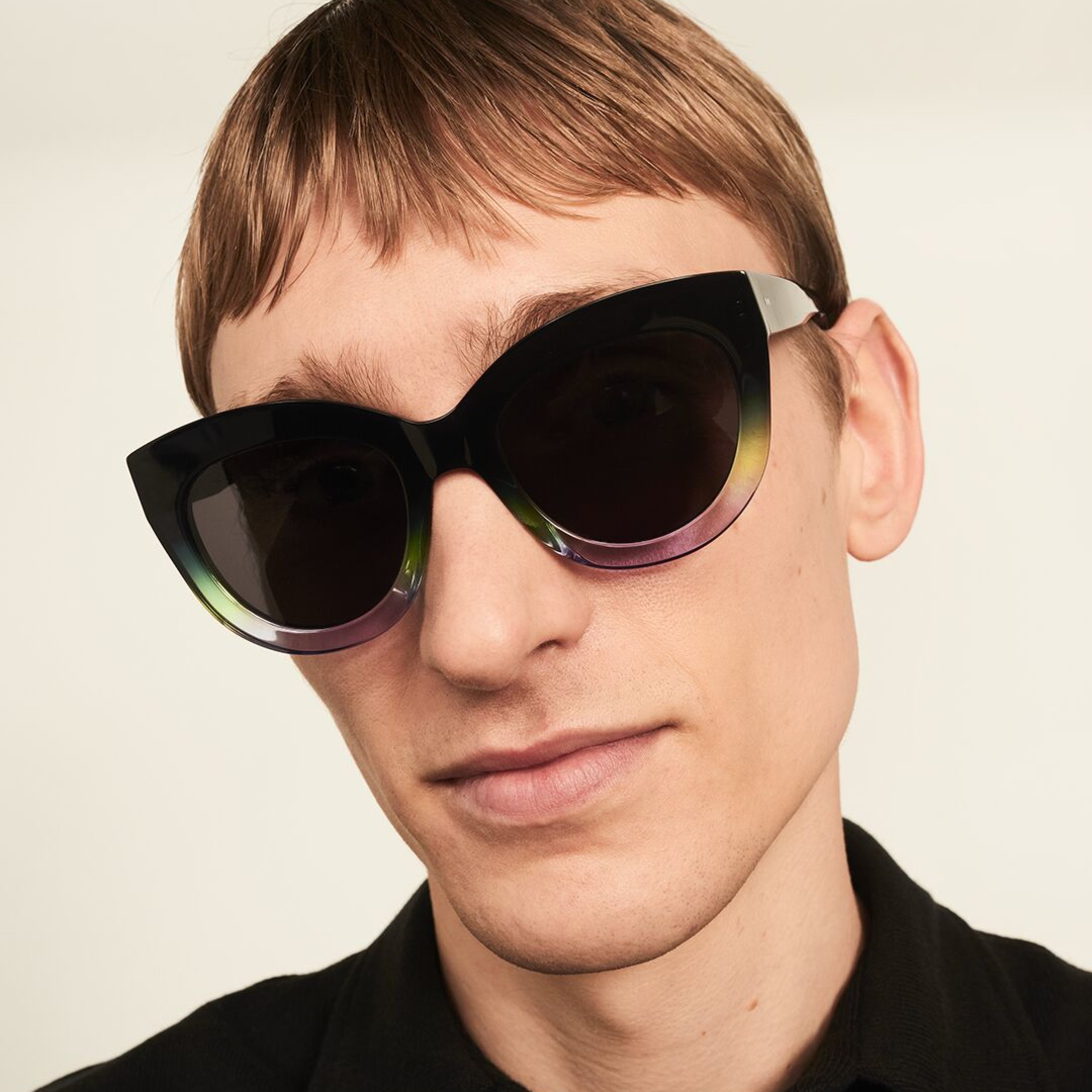 Ace & Tate Solaires |  acétate in Marron, Vert, Violet