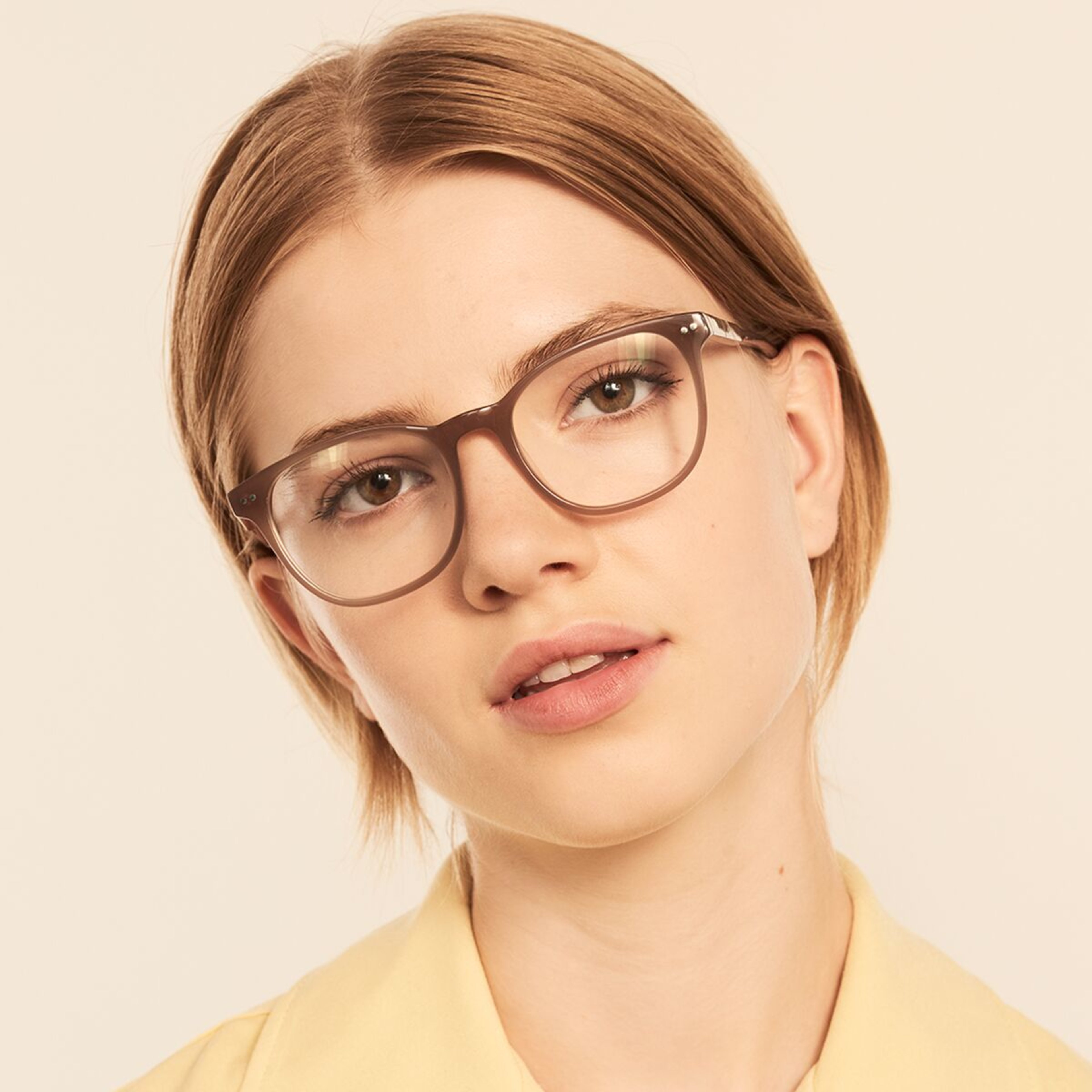 Ace & Tate Glasses | Round Acetate in Grey