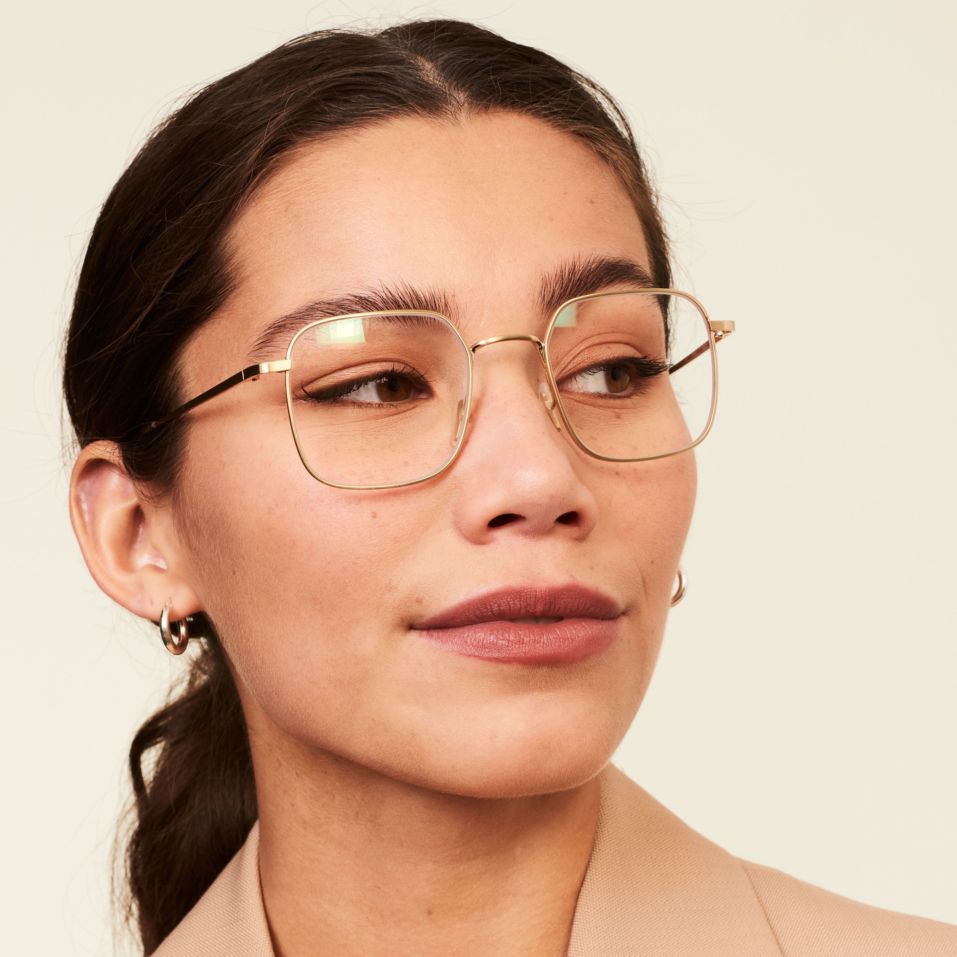 Ace & Tate Glasses |  Metal in Gold