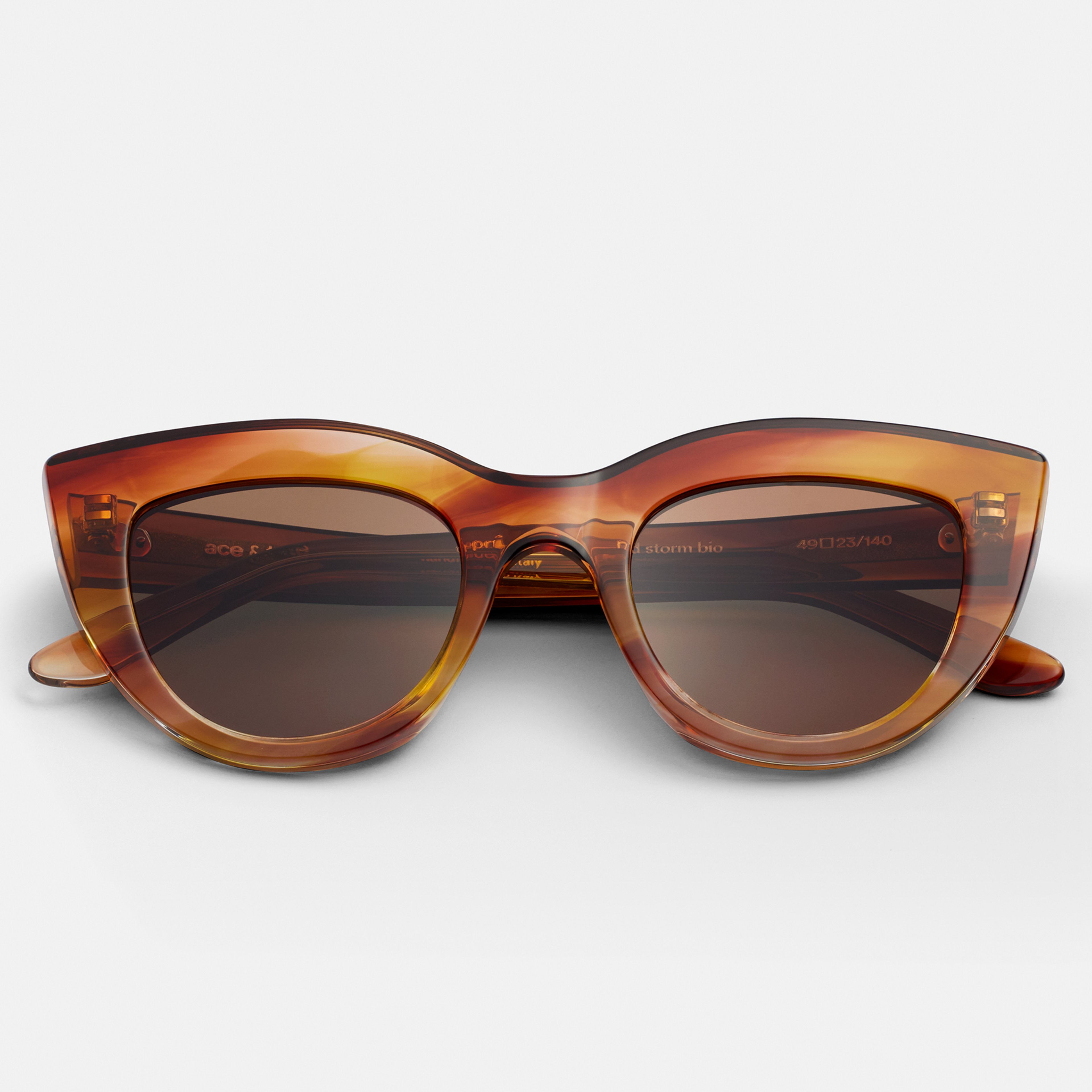 Ace & Tate Sunglasses |  Bio acetate in Brown