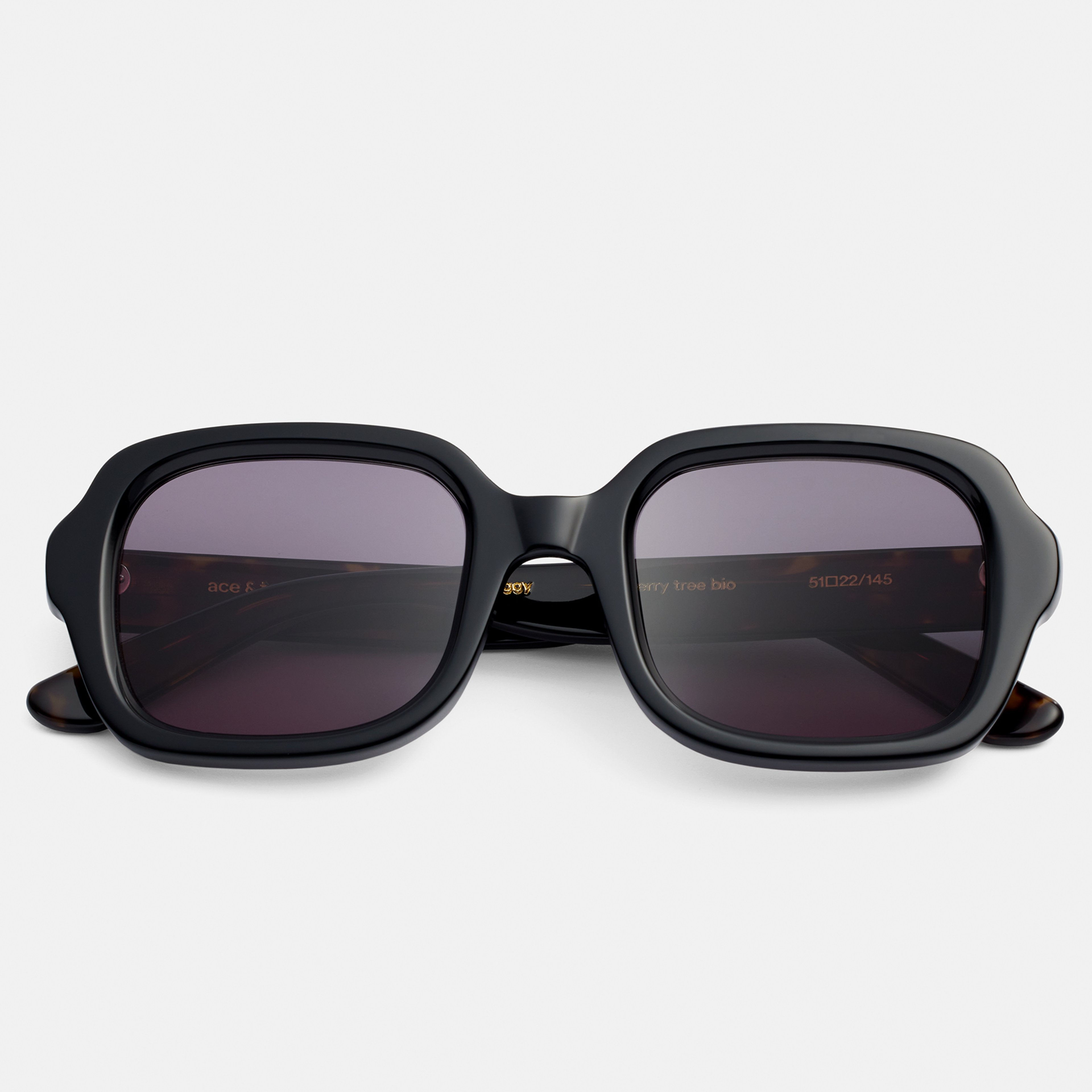 Ace & Tate Solaires | carrée Bio-acétate in tortoise