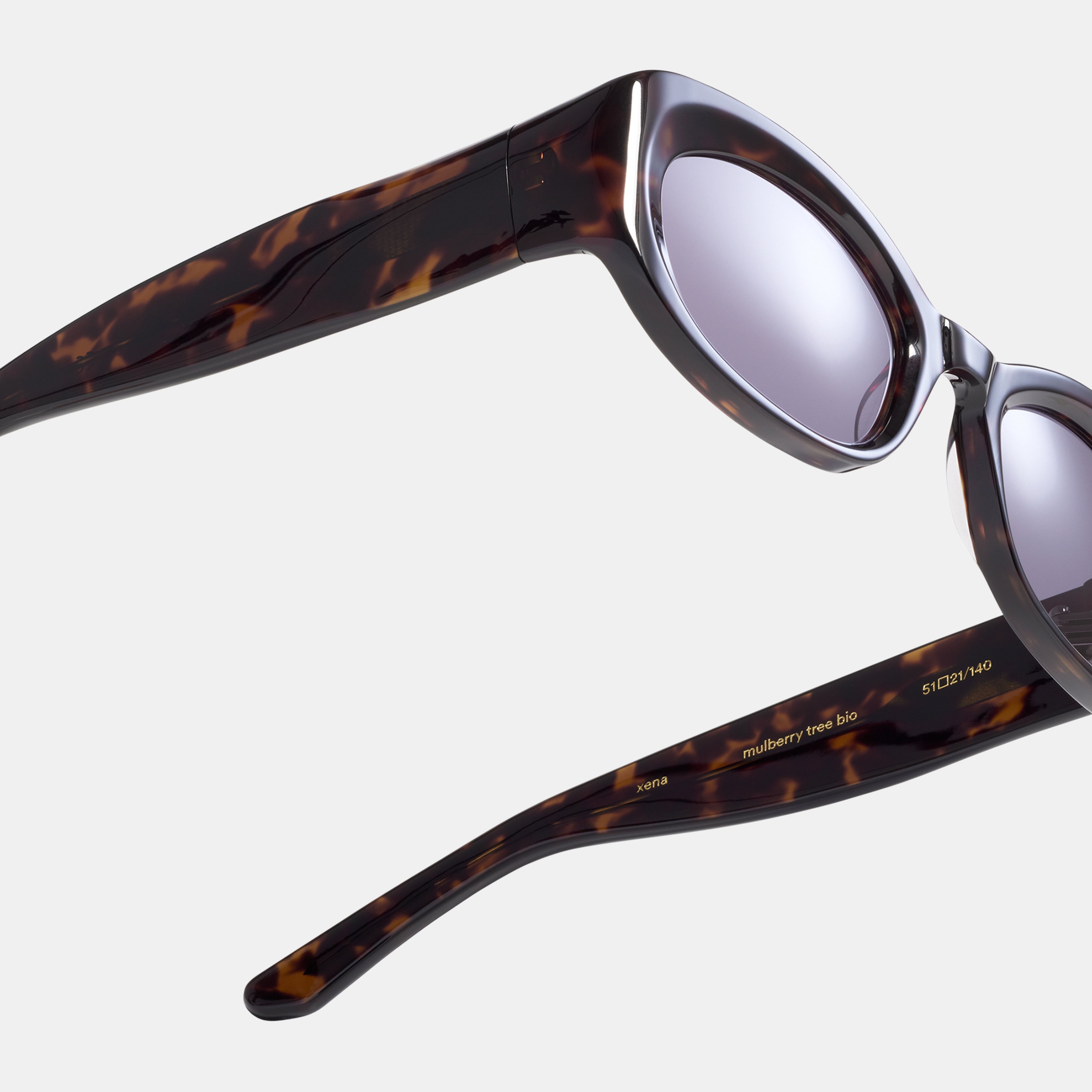 Ace & Tate Gafas de sol | rectangulares Acetato bío in Marrón