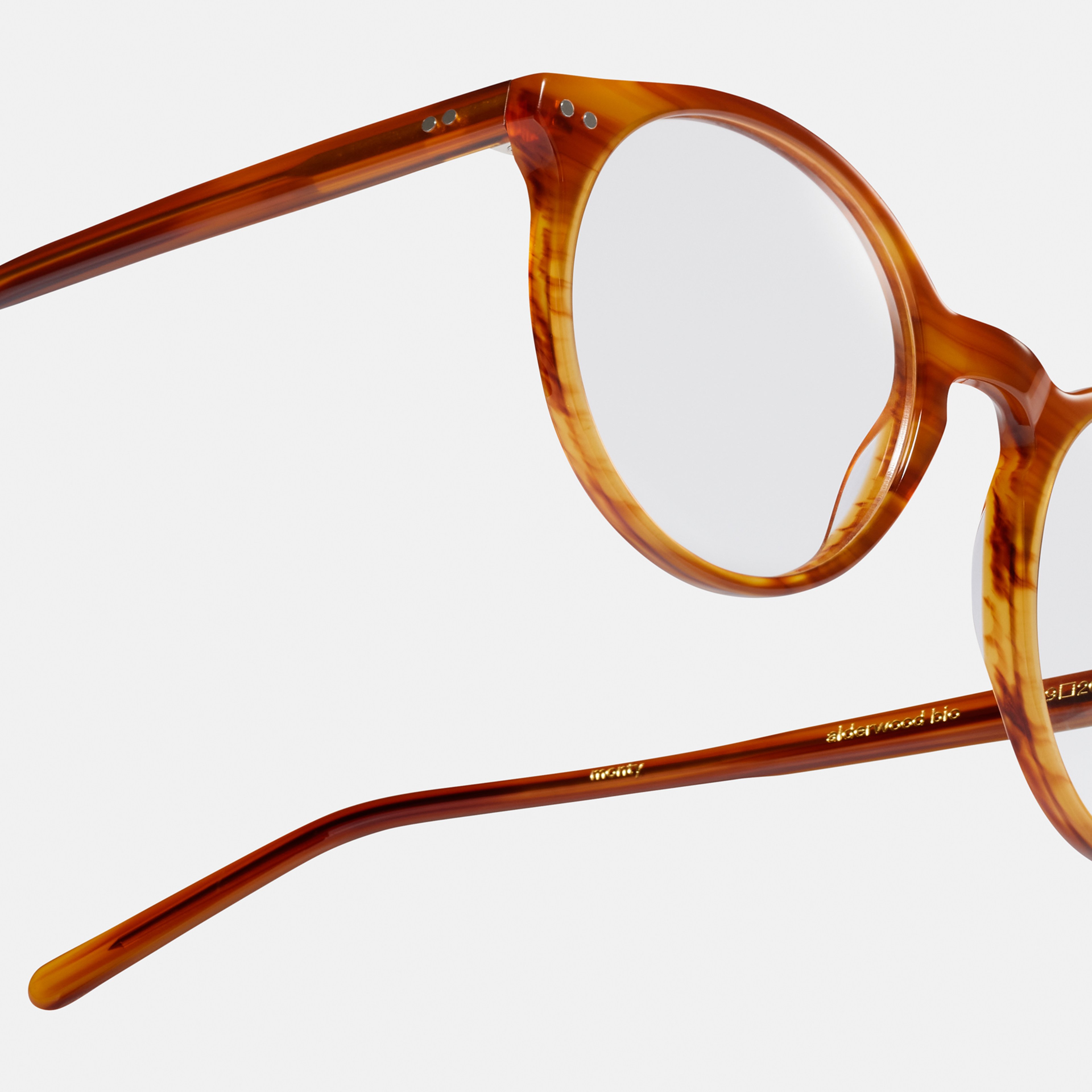 Ace & Tate Glasses | Round Acetate in 