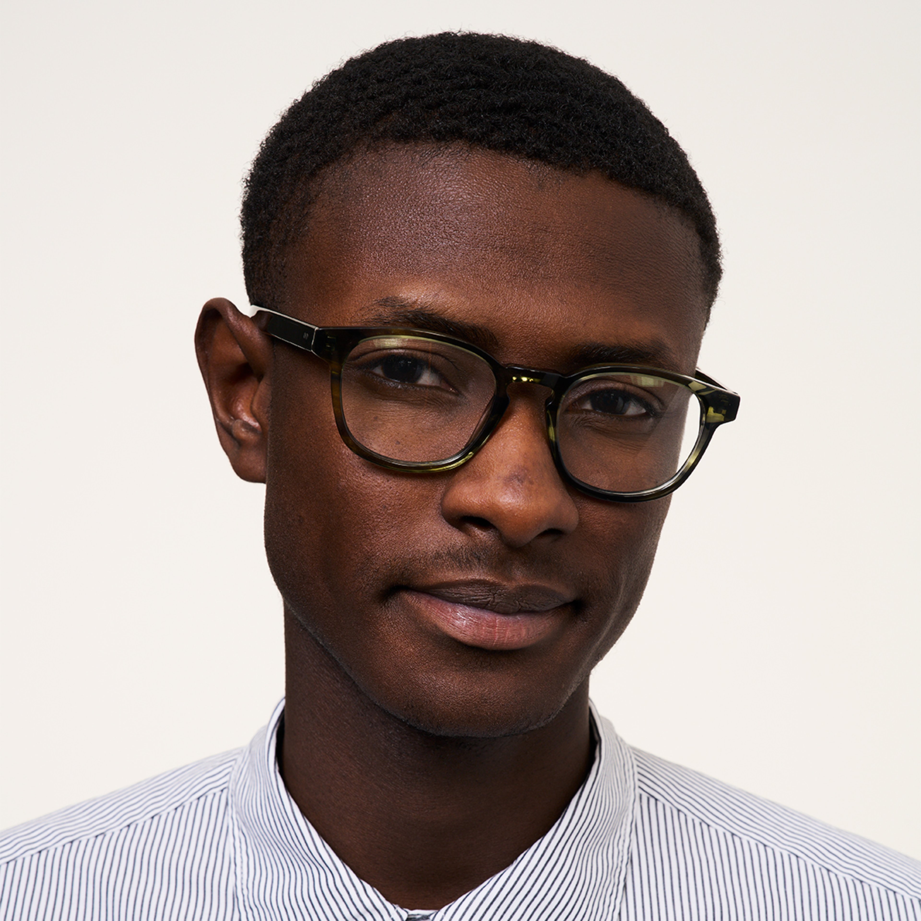 Ace & Tate Glasses | Square Acetate in Green