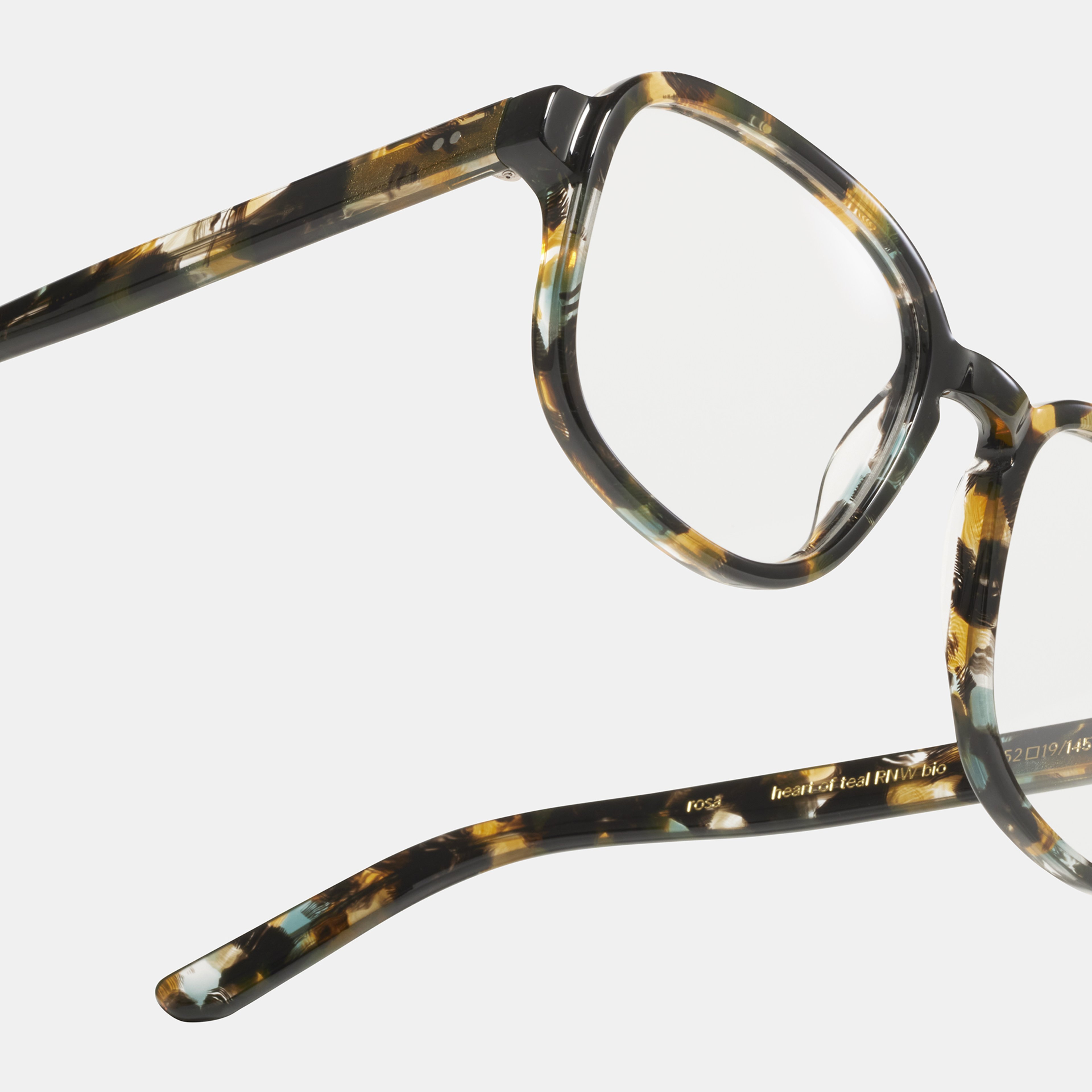 Ace & Tate Optiques | carrée  in yellow,, blue,, Gris