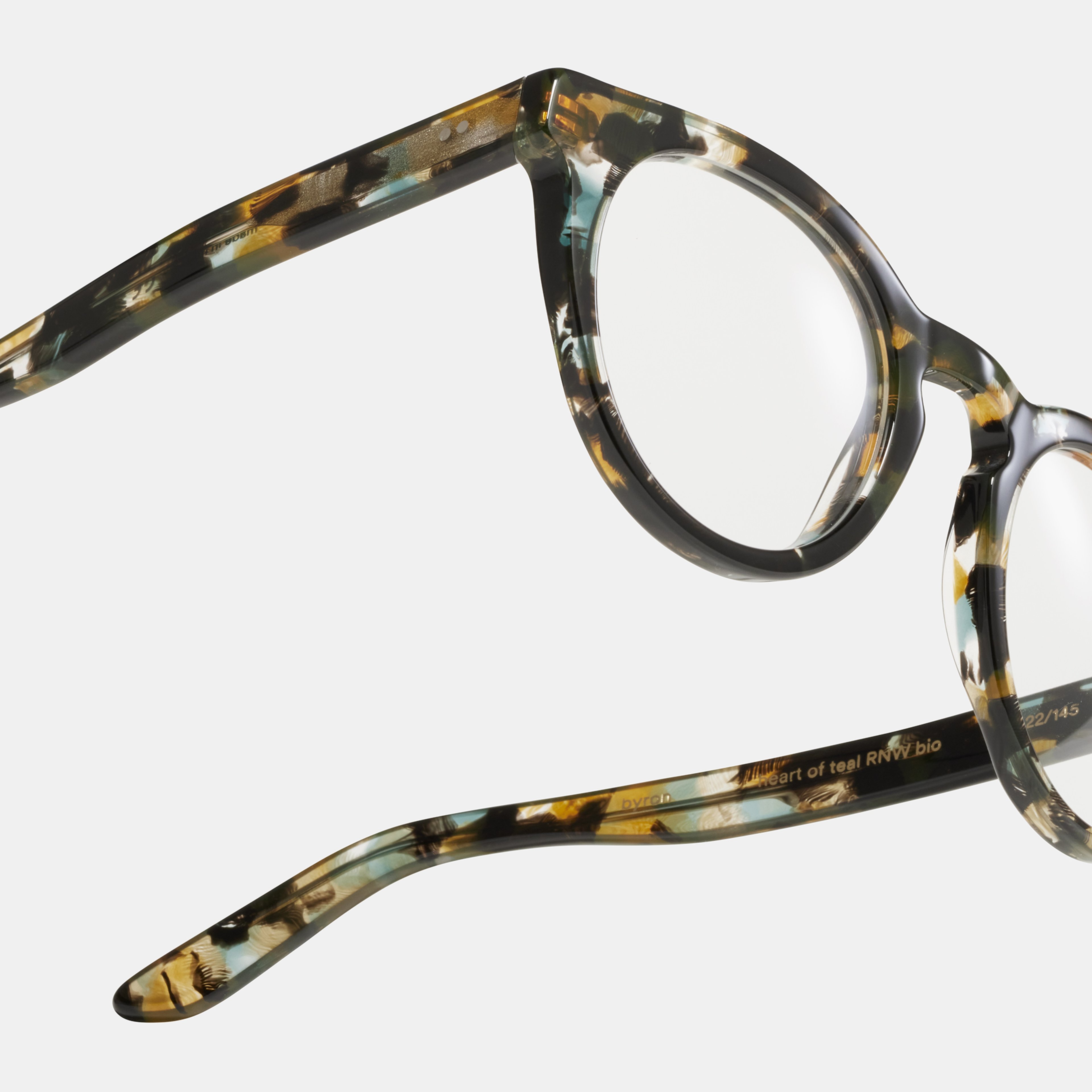 Ace & Tate Glasses | Round  in yellow,, blue,, Black