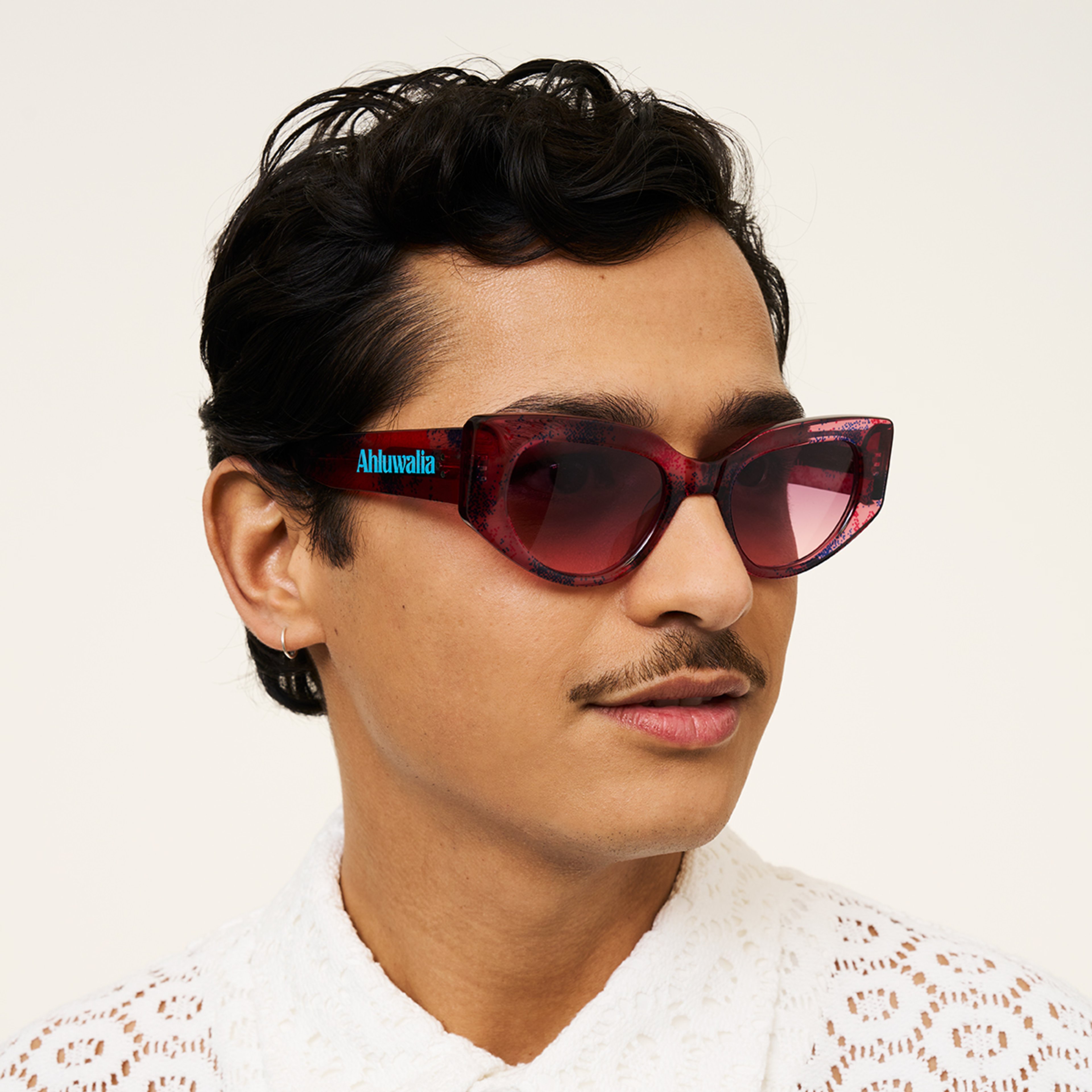Ace & Tate Gafas de sol | oval Acetato in Rosado