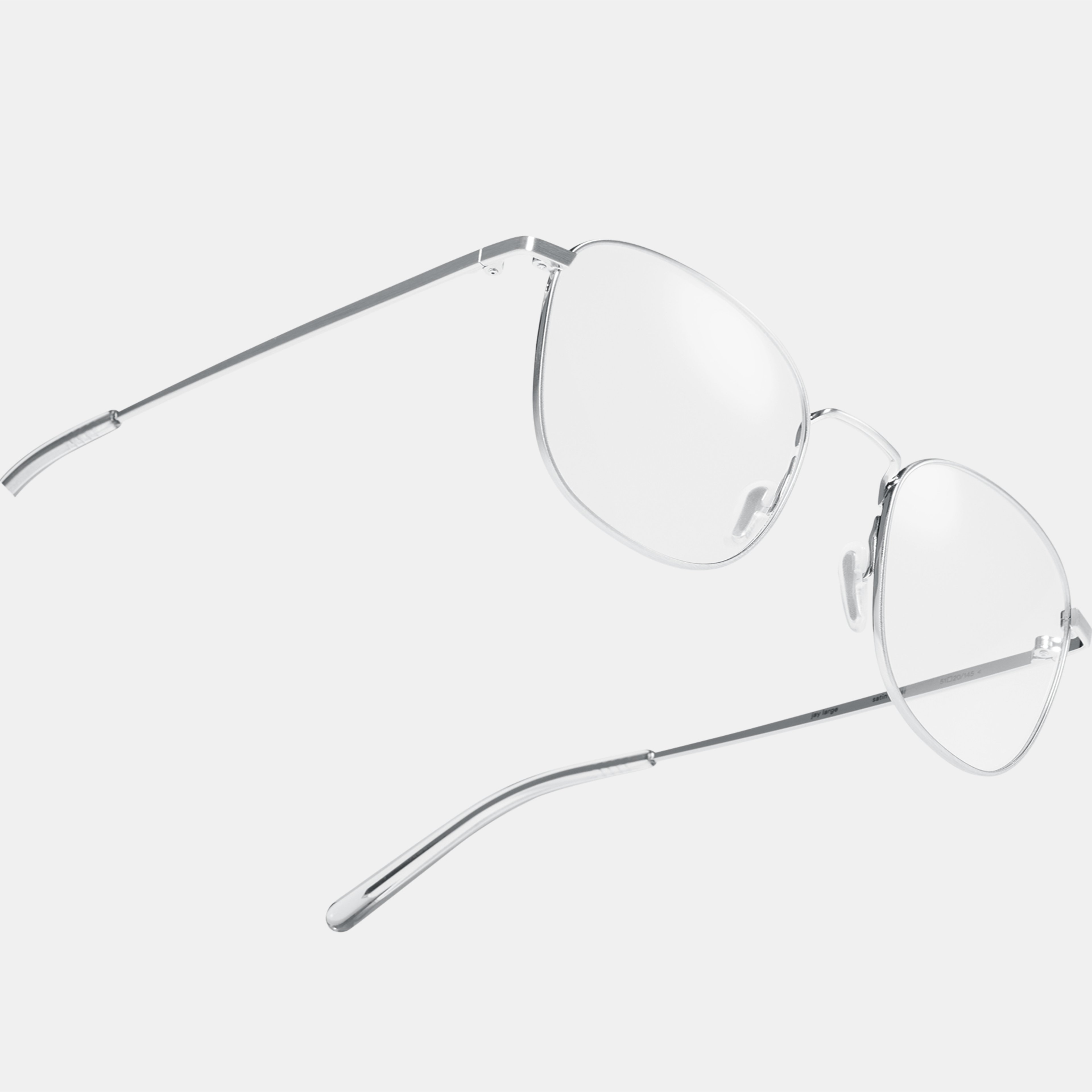 Ace & Tate Glasses | Square Metal in 
