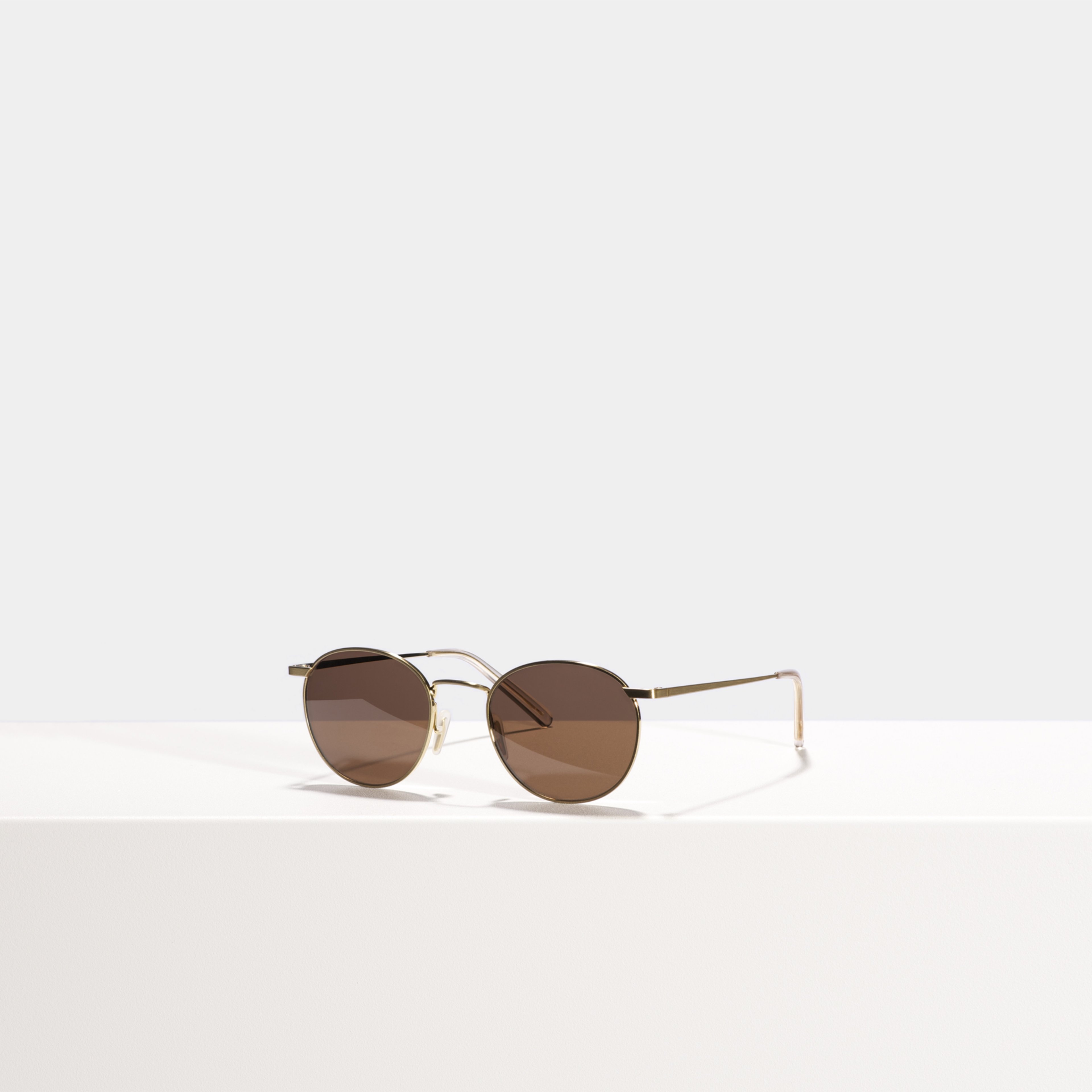 Ace & Tate Solaires | ronde métal in Or