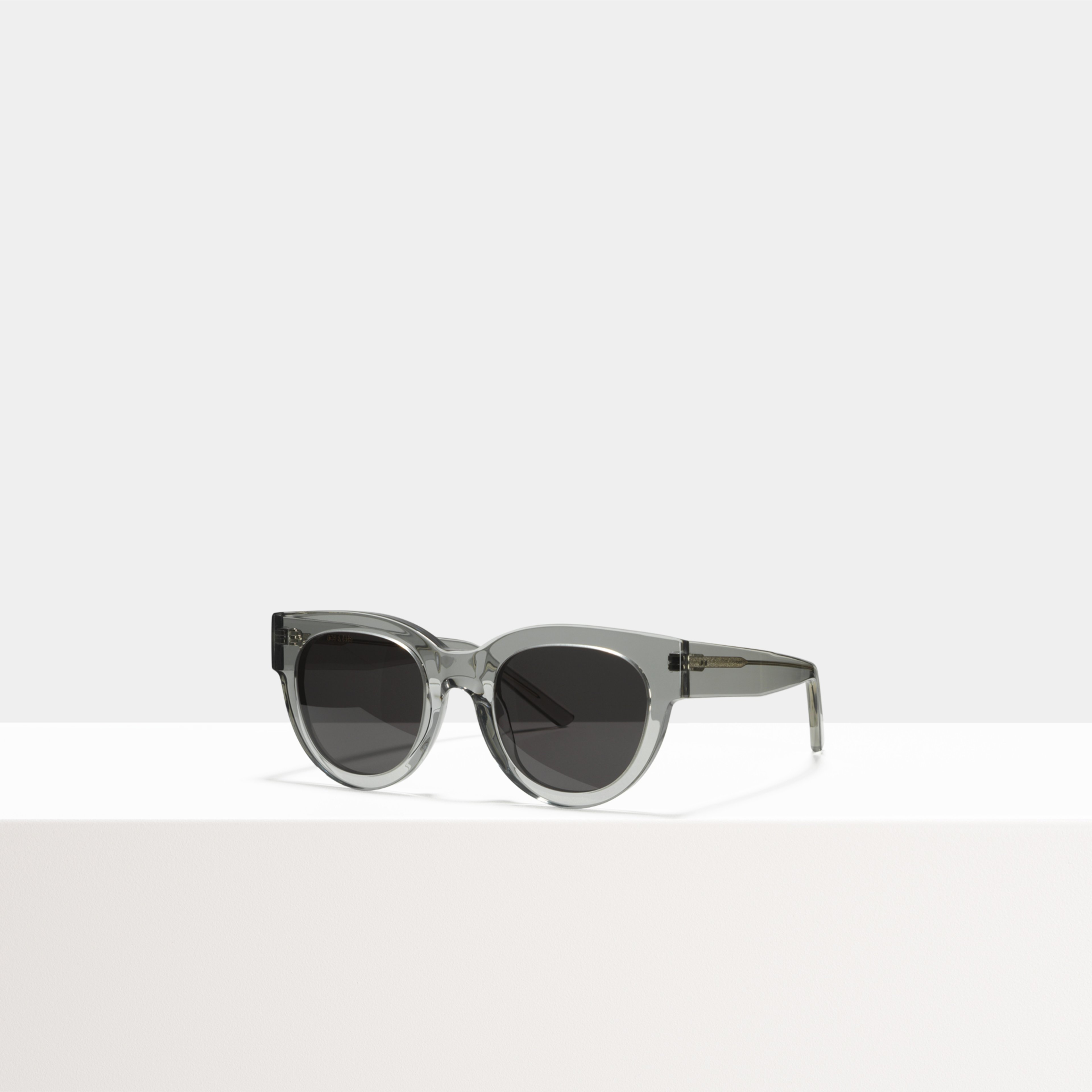 Ace & Tate Sonnenbrillen | Rund Acetat in Transparent, Grau