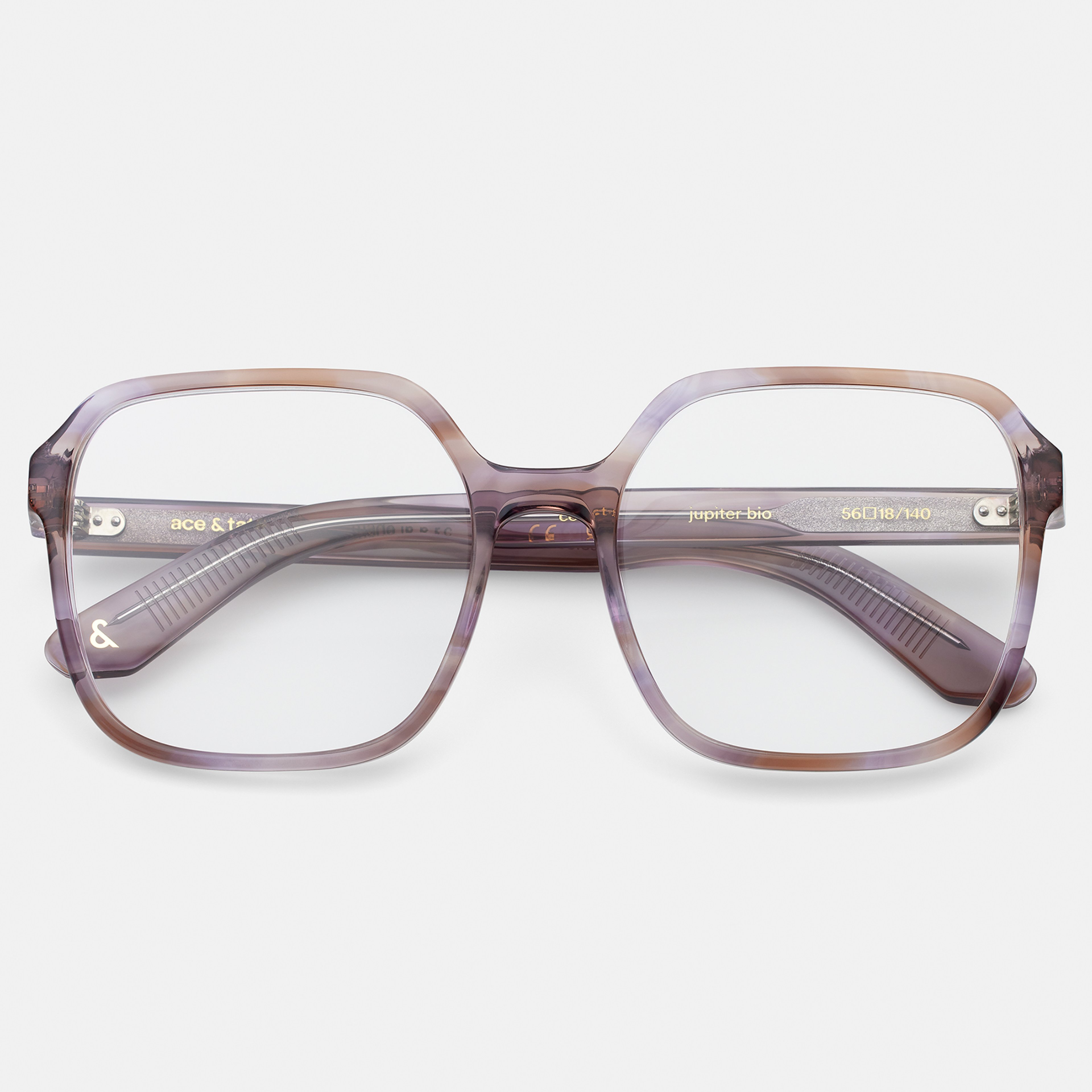 Ace & Tate Glasses | Square Bio acetate in 