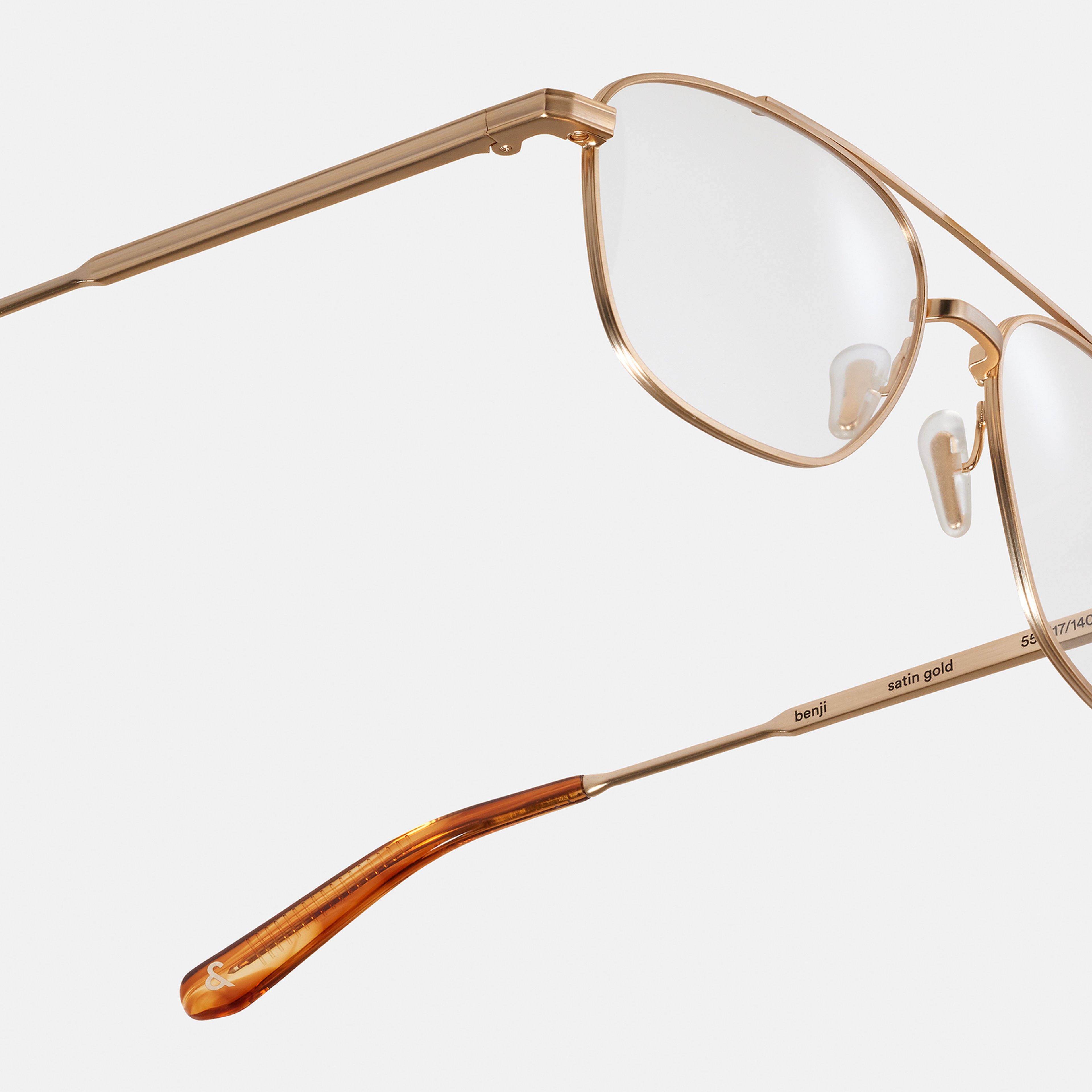 Ace & Tate Glasses |  Metal in Gold