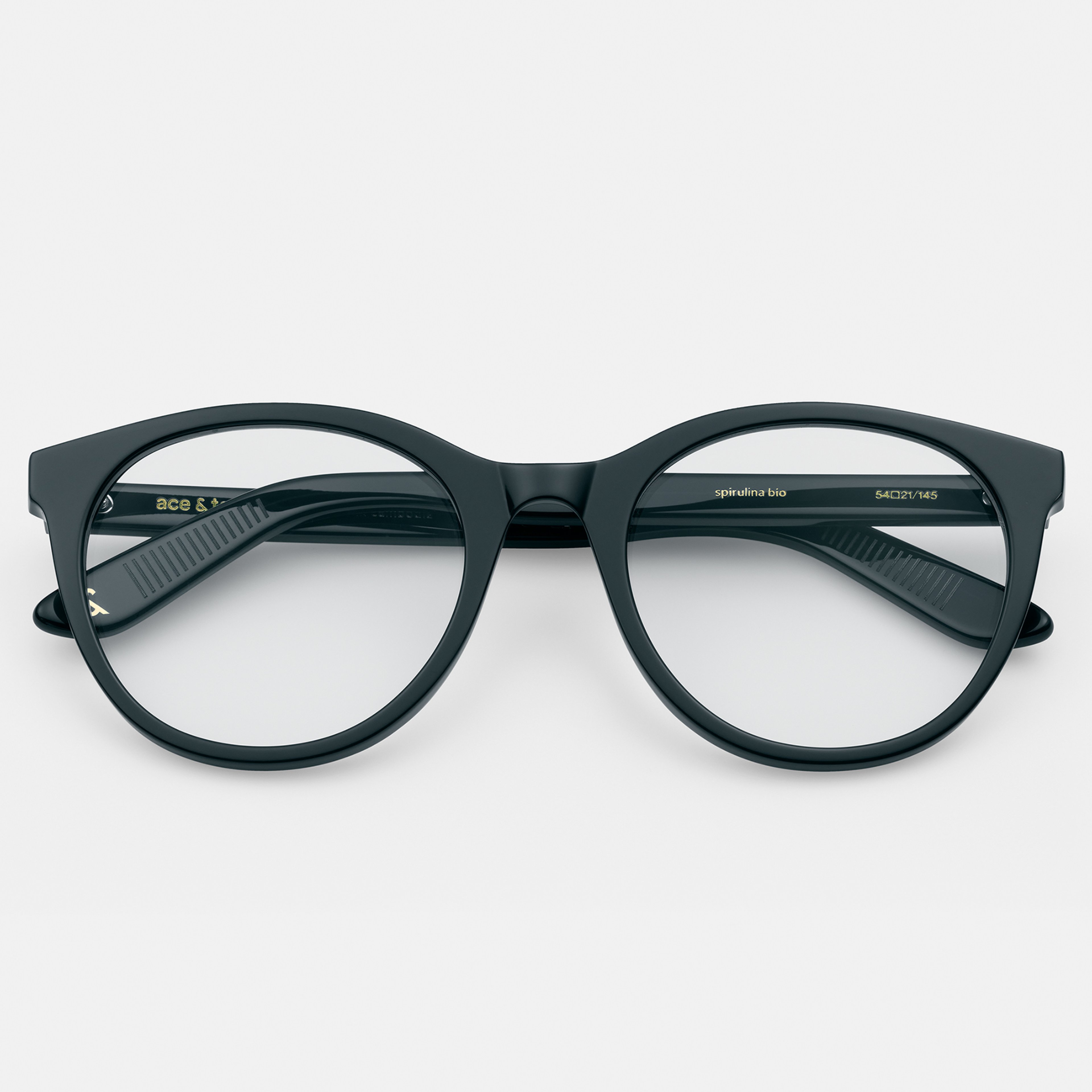 Ace & Tate Brillen | oval Bio-Acetat in Blau