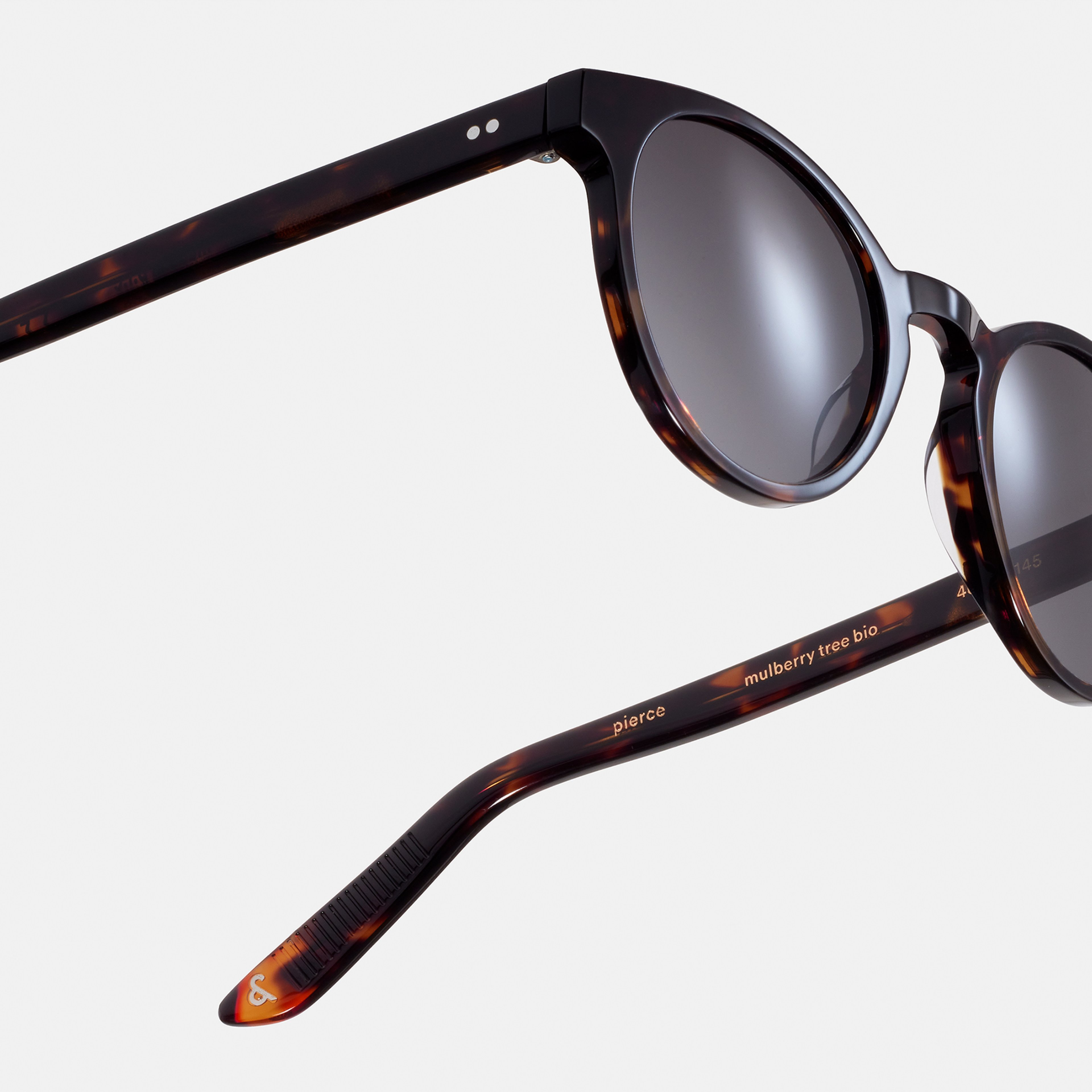 Ace & Tate Sonnenbrillen | Rund Acetat in Braun