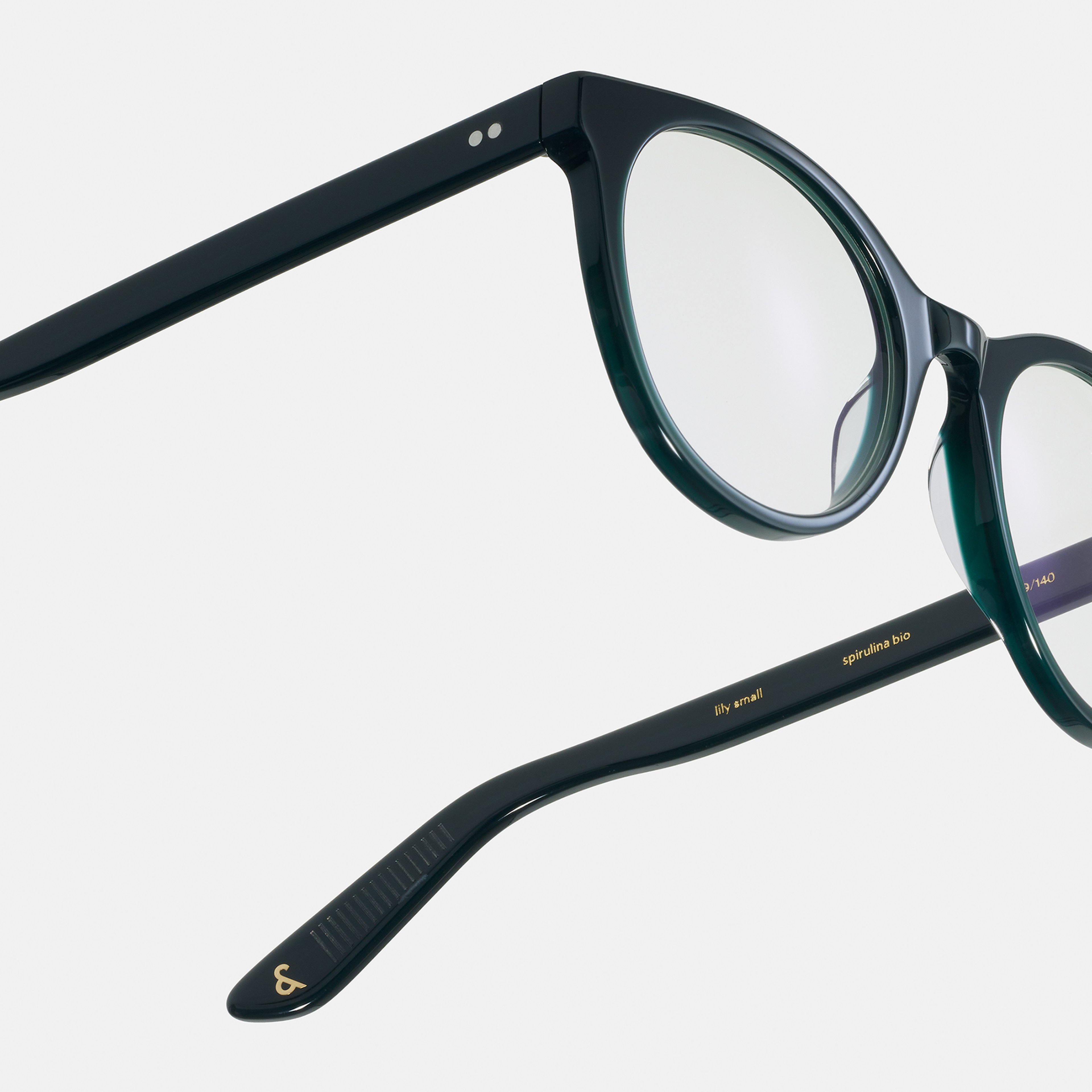 Ace & Tate Brillen | oval Bio-Acetat in Blau