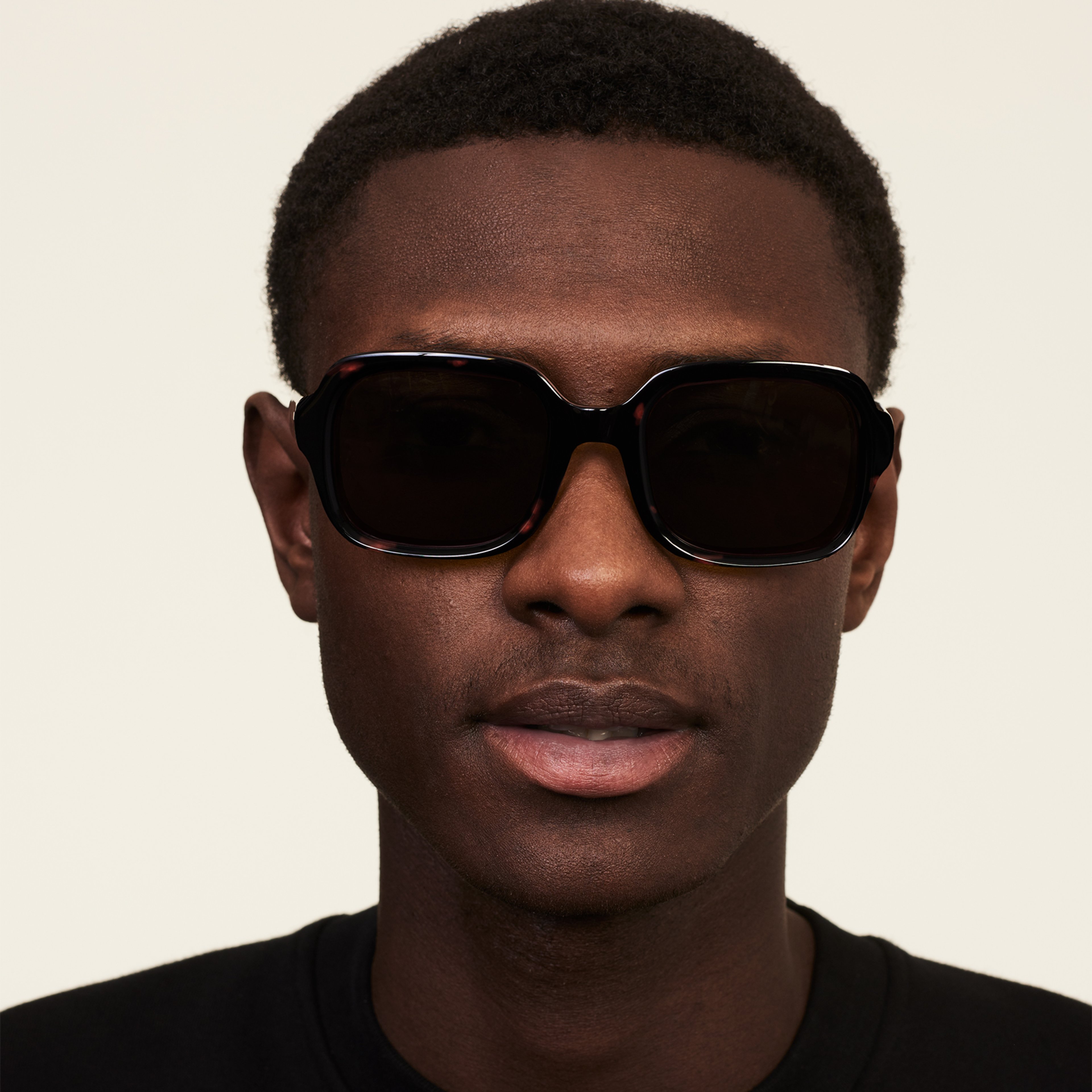 Ace & Tate Sunglasses | Square Acetate in tortoise