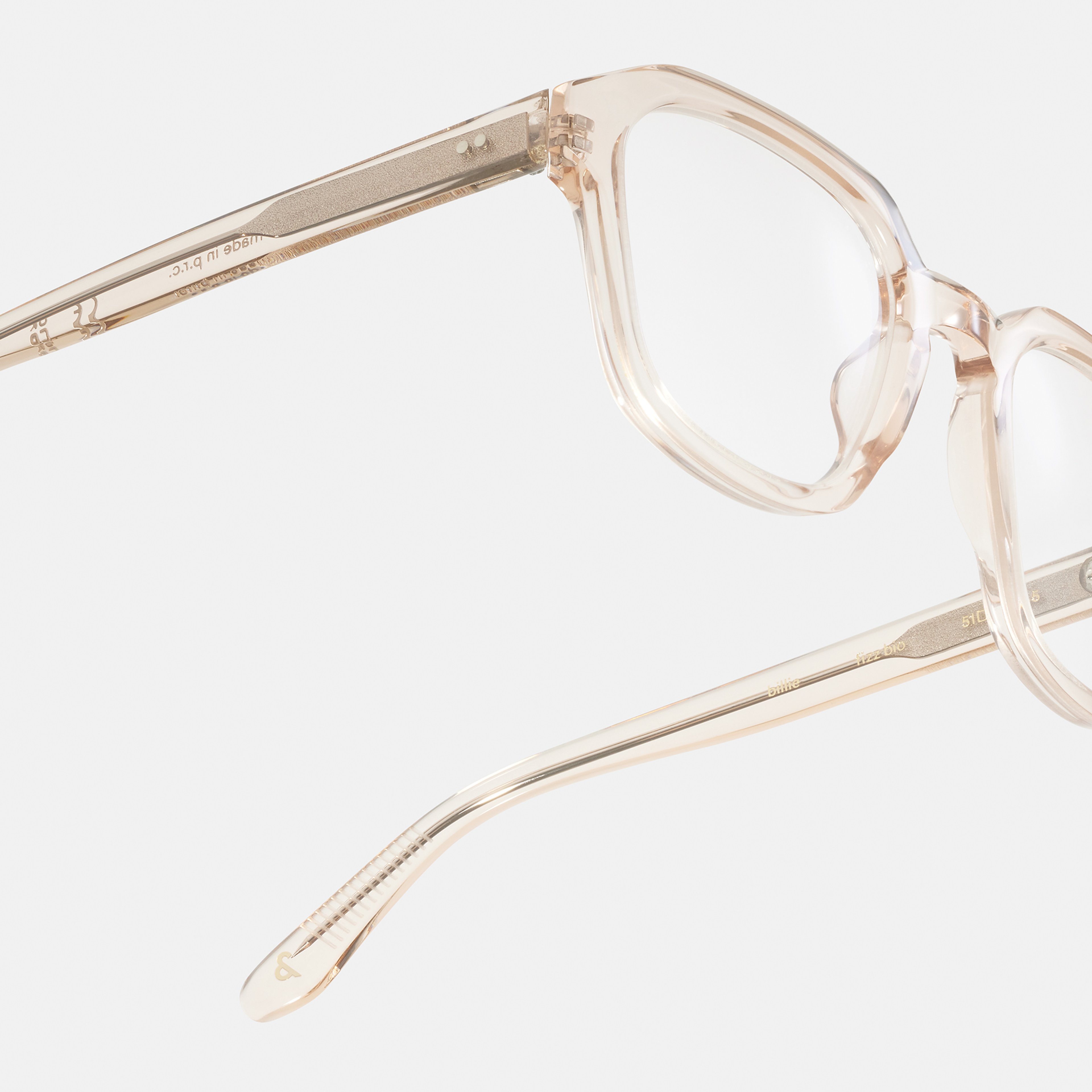 Ace & Tate Glasses |  Bio acetate in Pink