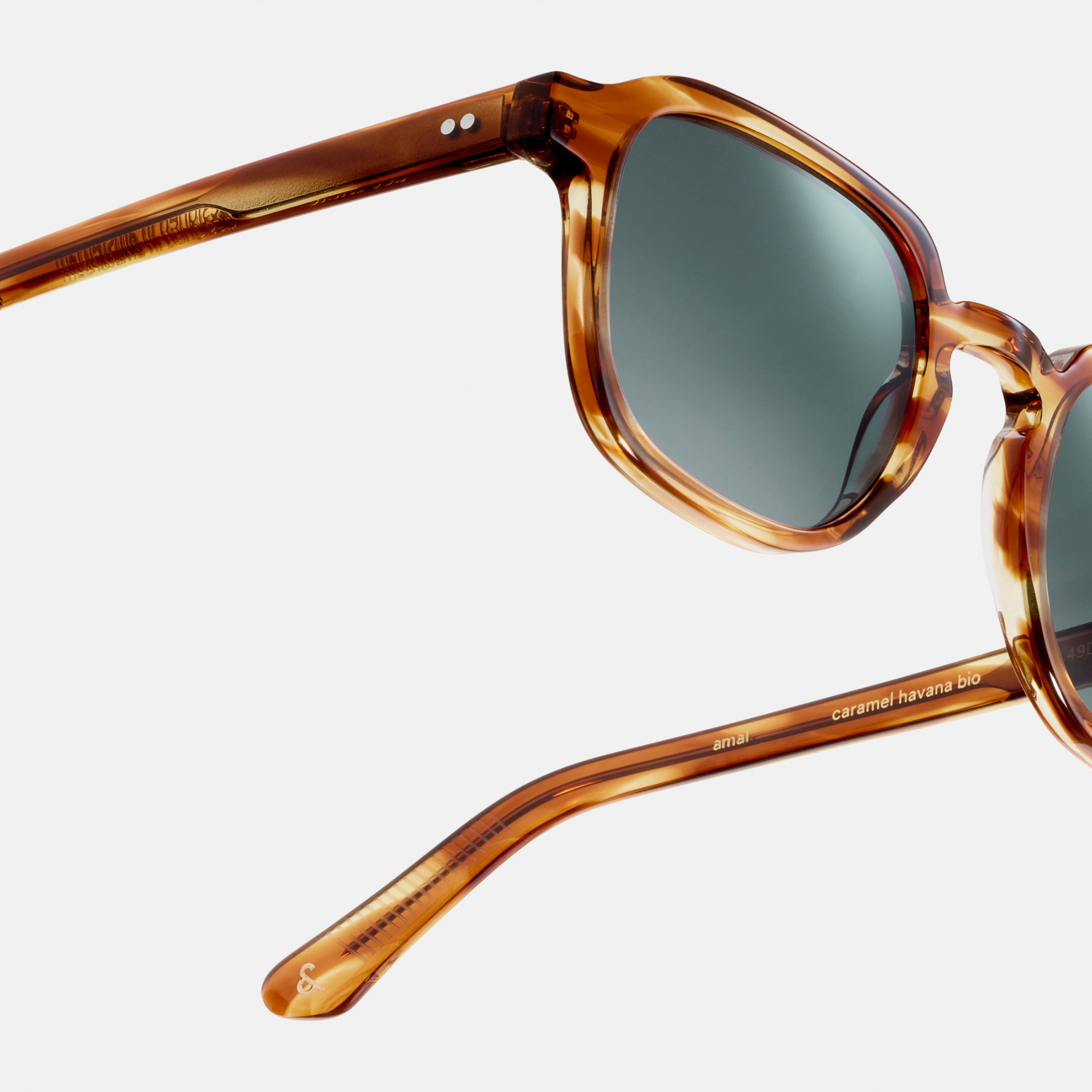 Ace & Tate Sunglasses |  Acetate in Brown, Orange