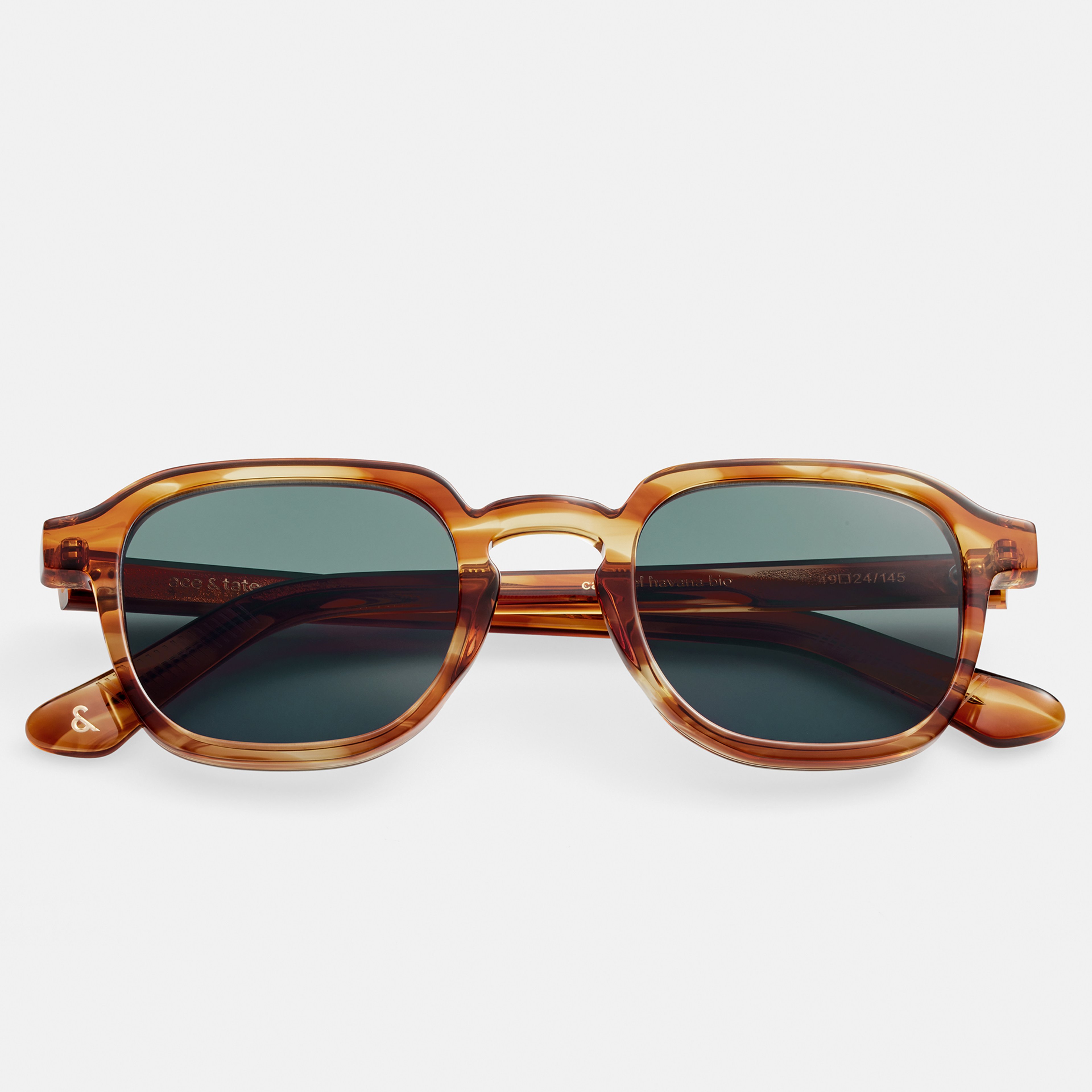 Ace & Tate Sunglasses |  Acetate in Brown, Orange