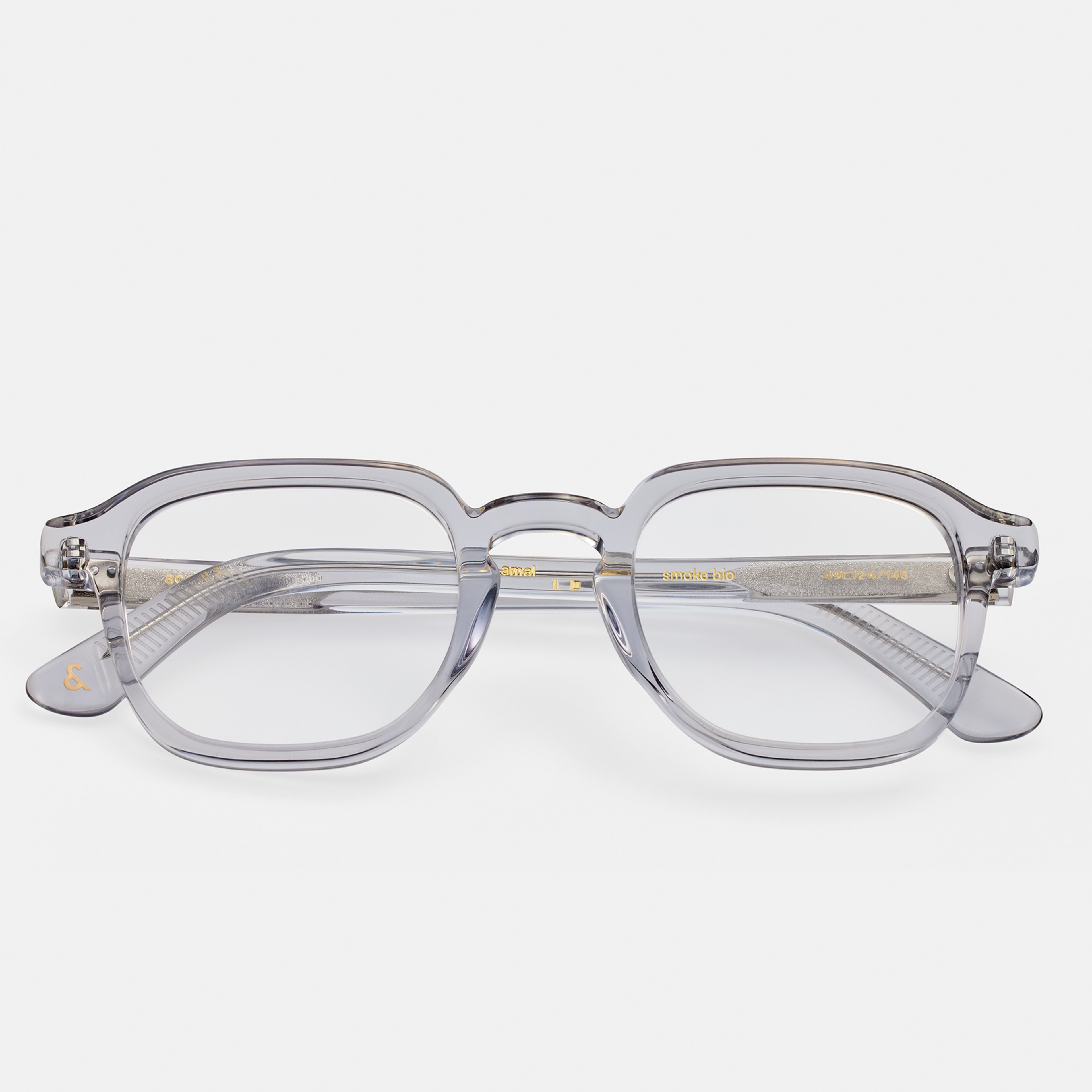 Ace & Tate Glasses |  Acetate in Clear, Grey