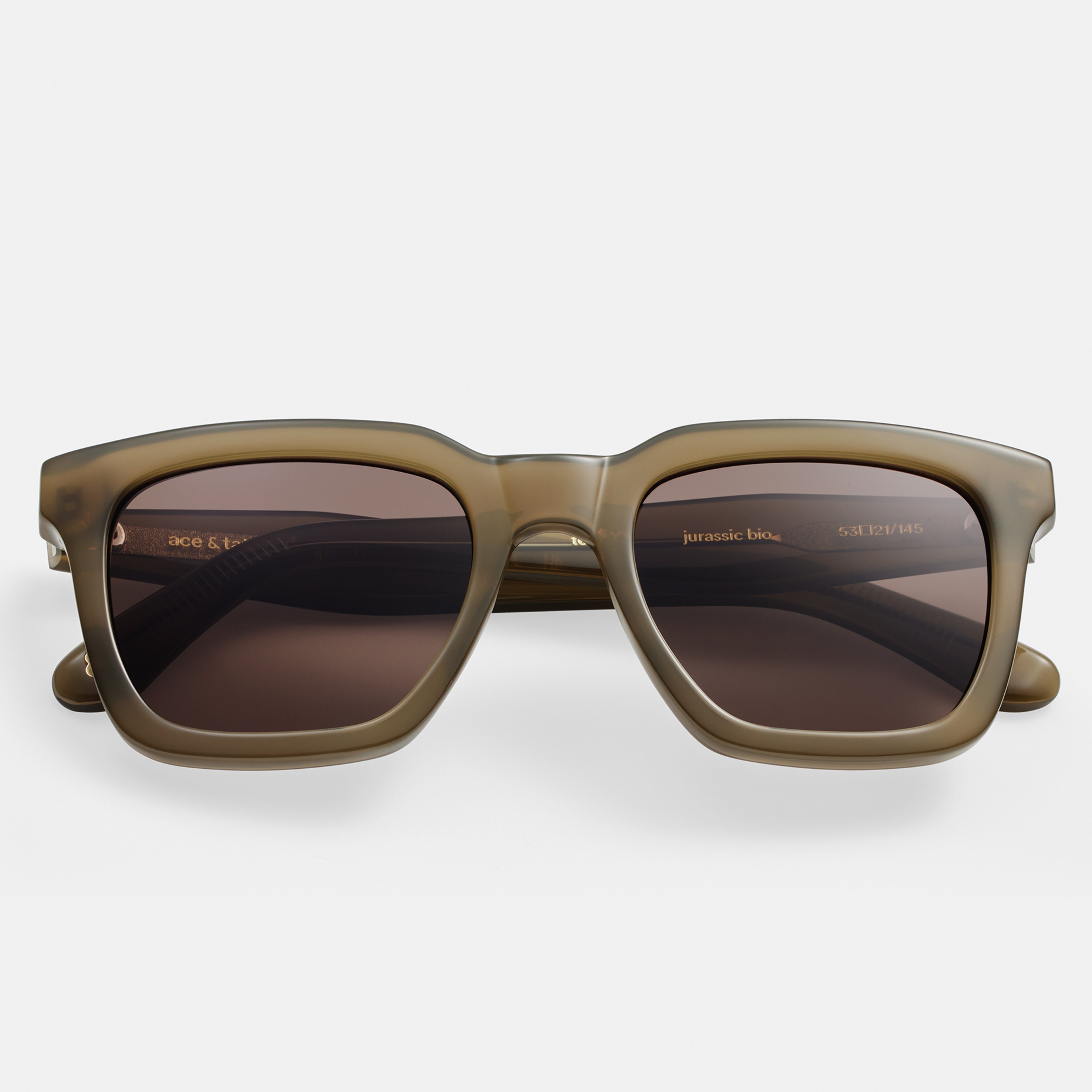Ace & Tate Solaires | Carrée Acétate in Vert