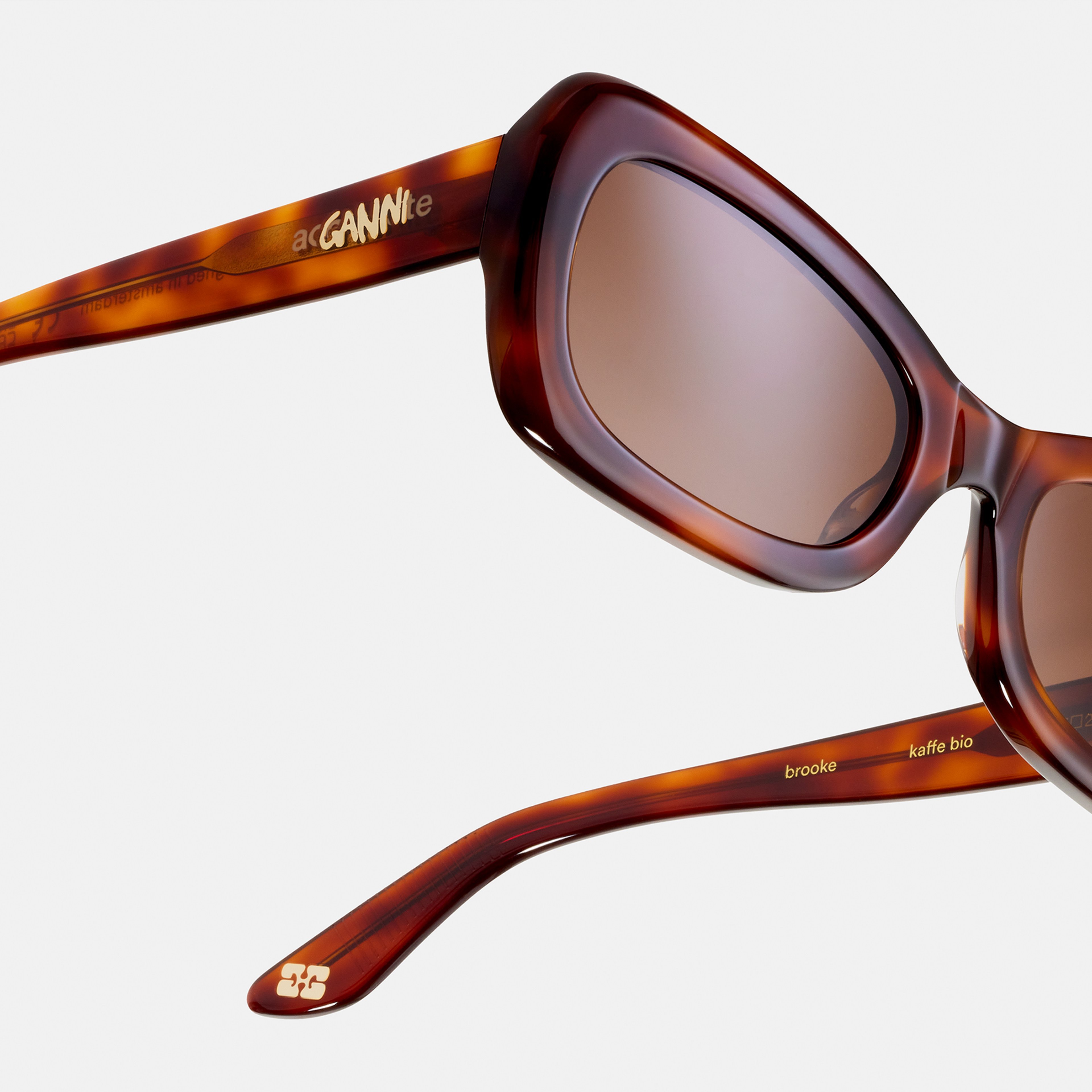 Ace & Tate Sonnenbrillen | Oval Acetat in Braun