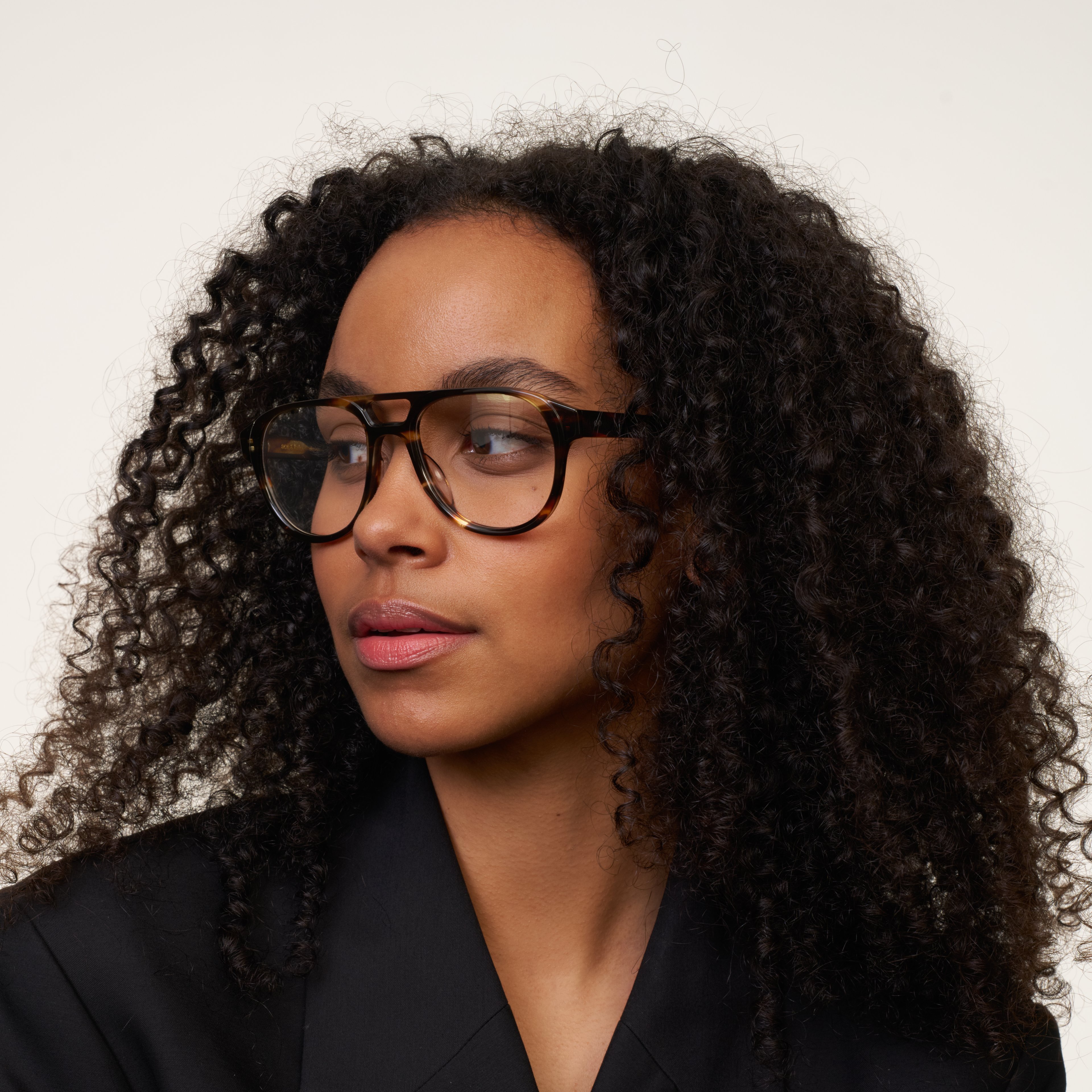 Ace & Tate Glasses | Oval Acetate in Brown, Orange