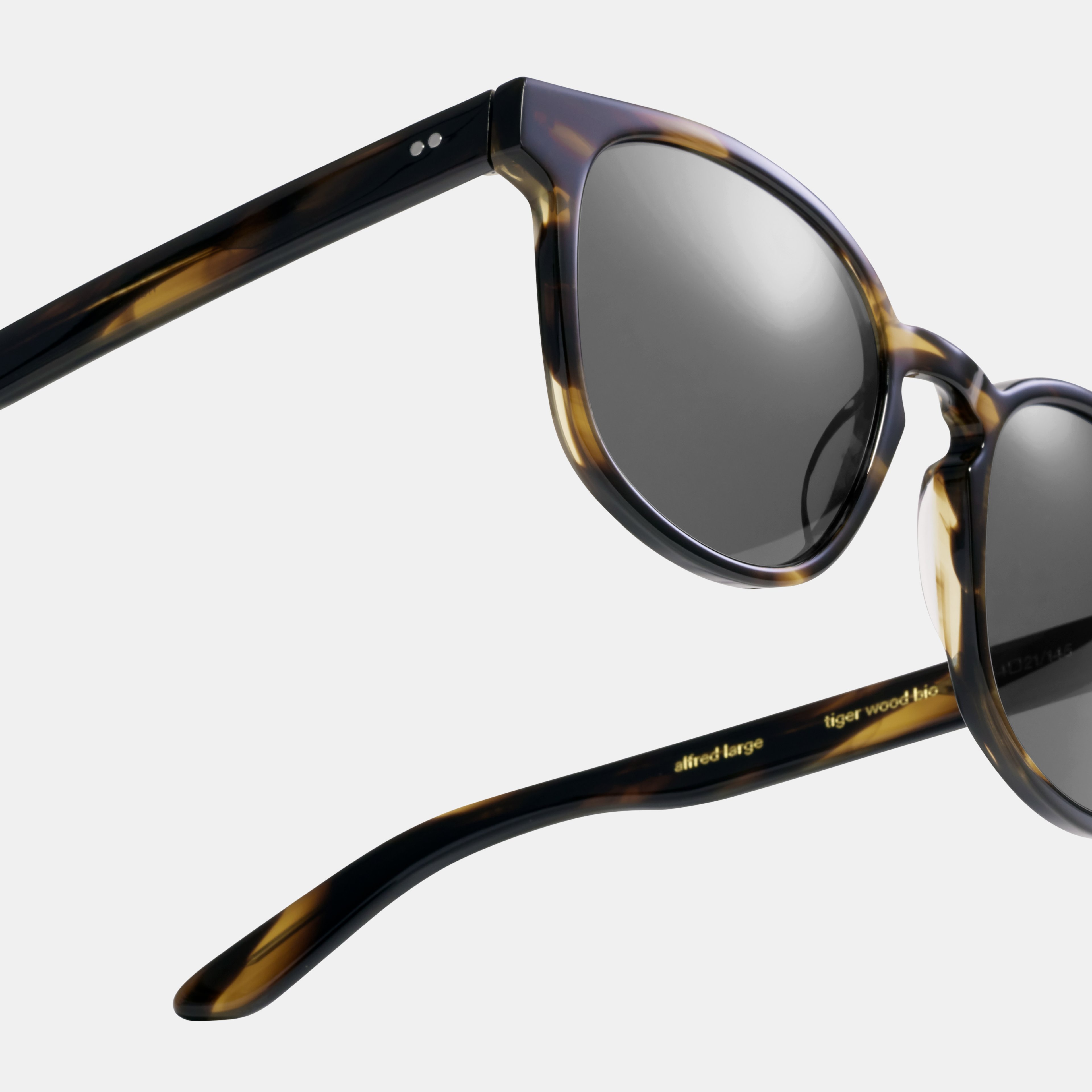 Ace & Tate Sonnenbrillen | Quadratisch Acetat in Braun, Orange