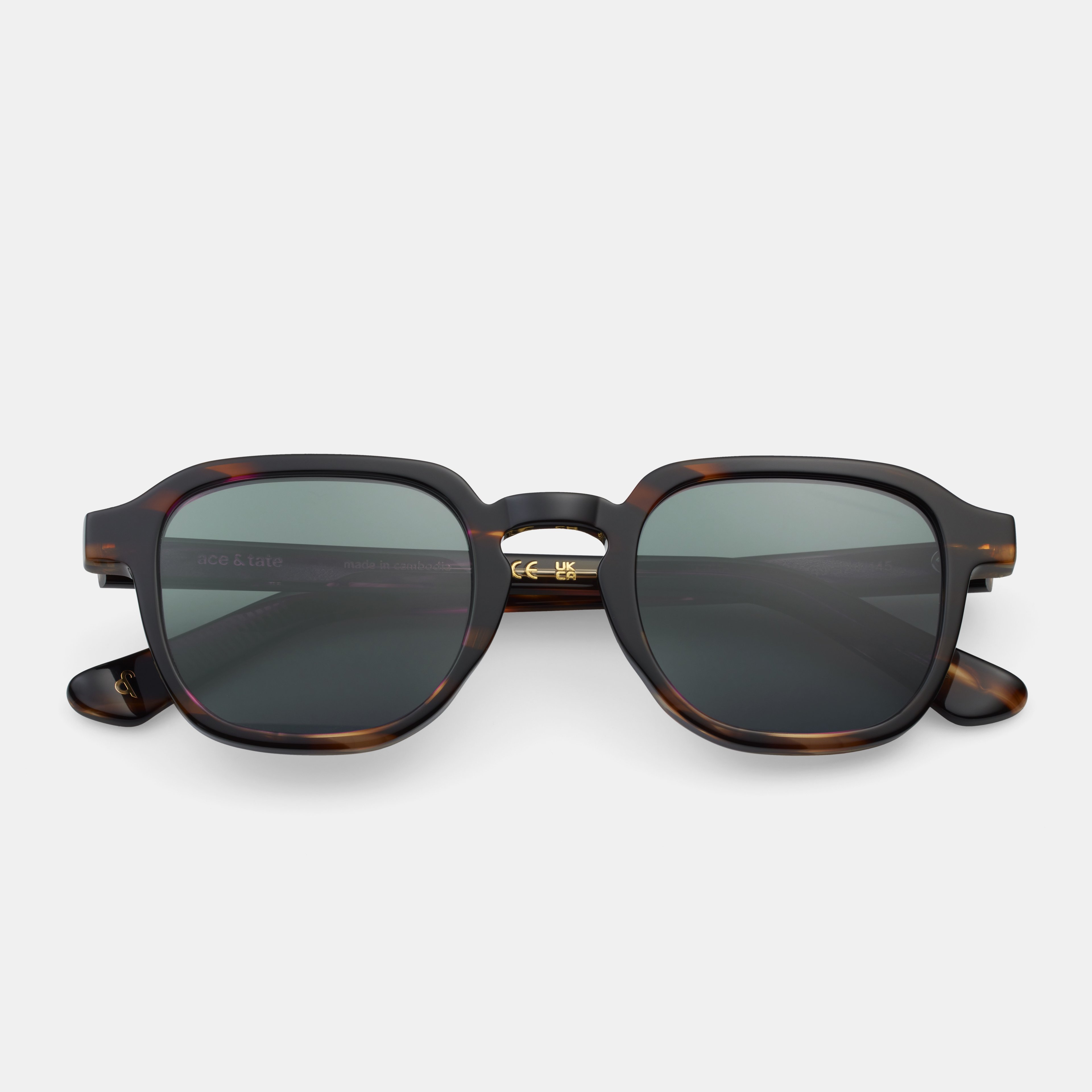 Ace & Tate Sunglasses |  Acetate in Brown
