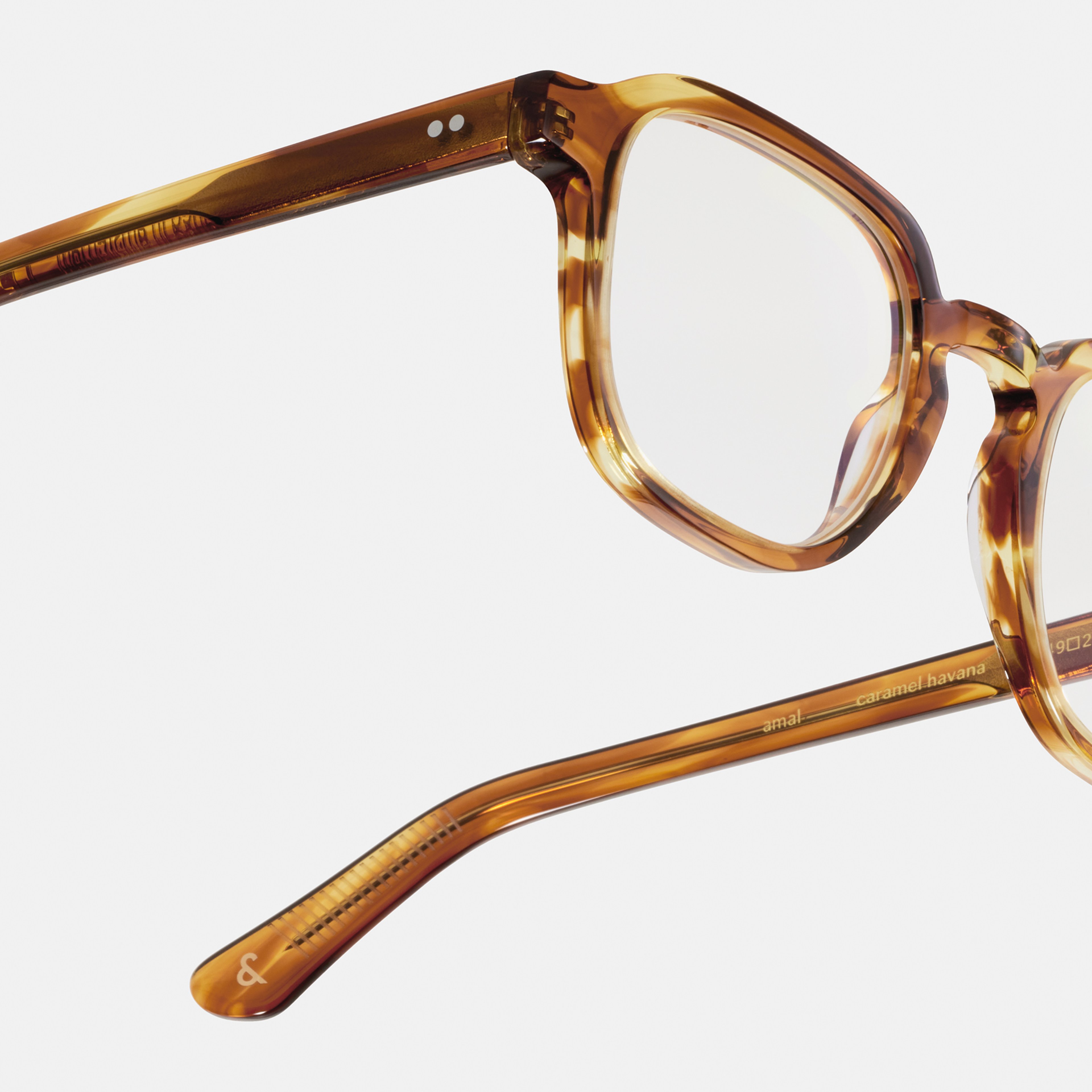 Ace & Tate Optiques |  Acétate in Marron, Orange