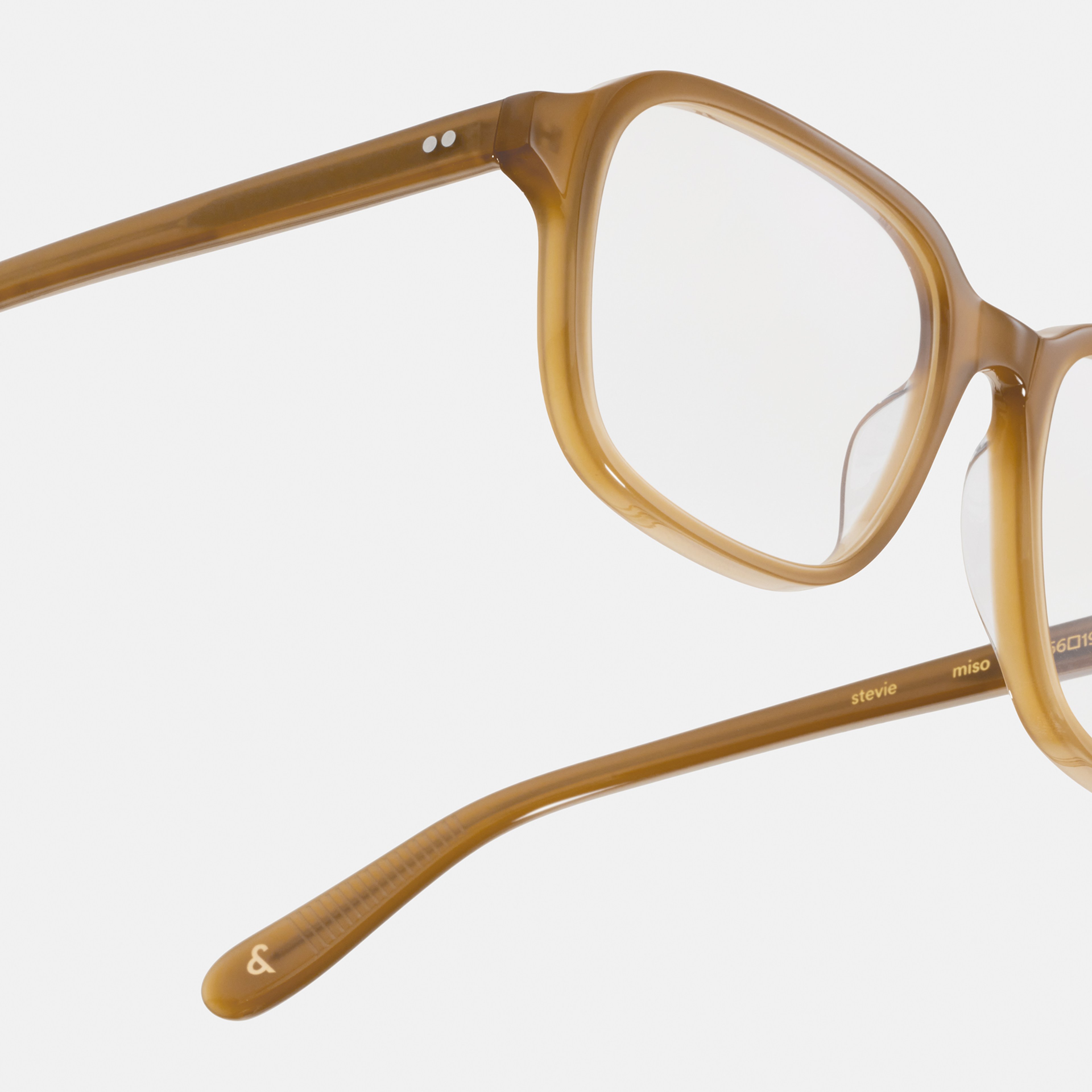 Ace & Tate Optiques | Carrée Acétate in Marron