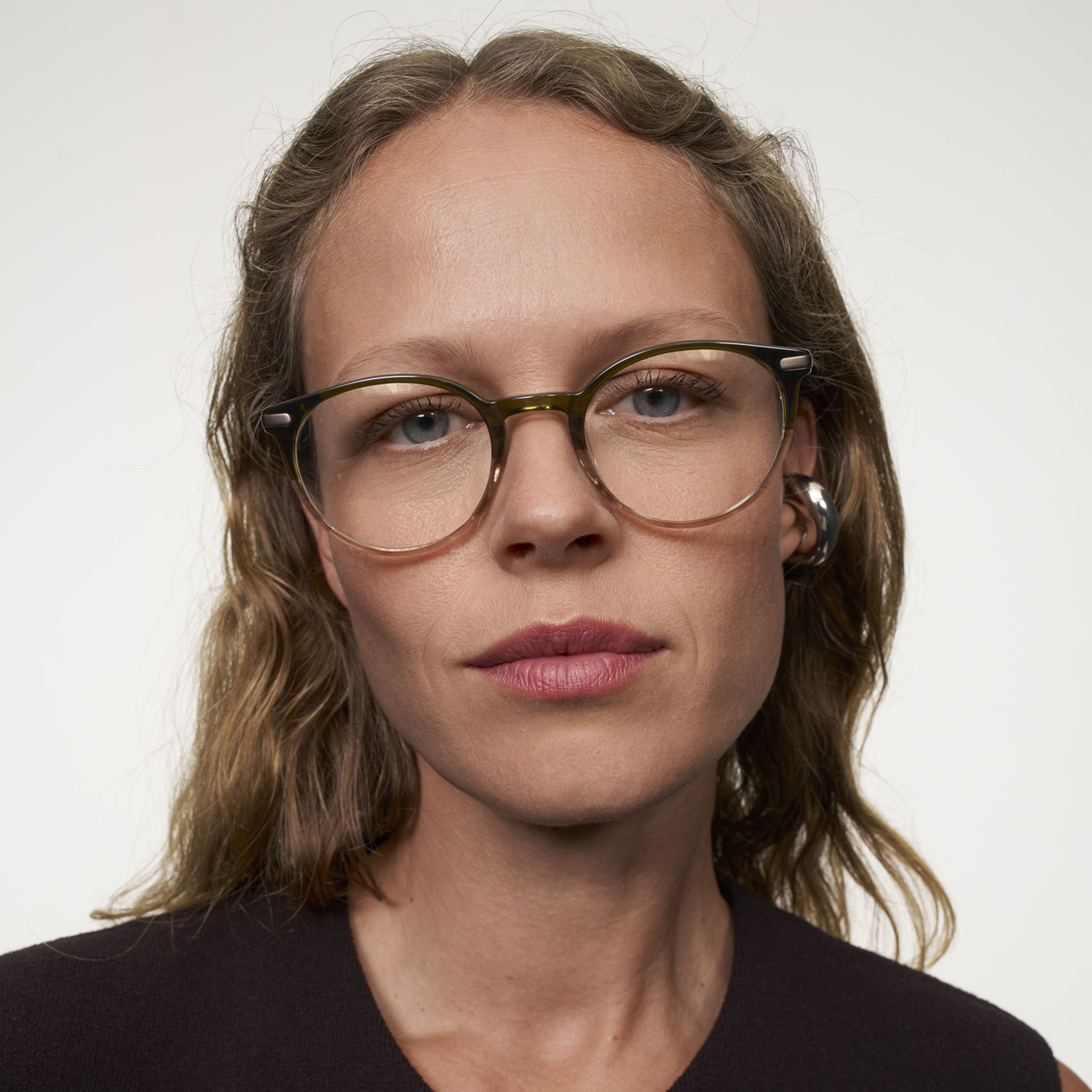 Ace & Tate Brillen | Rund Acetat in Braun, Grün