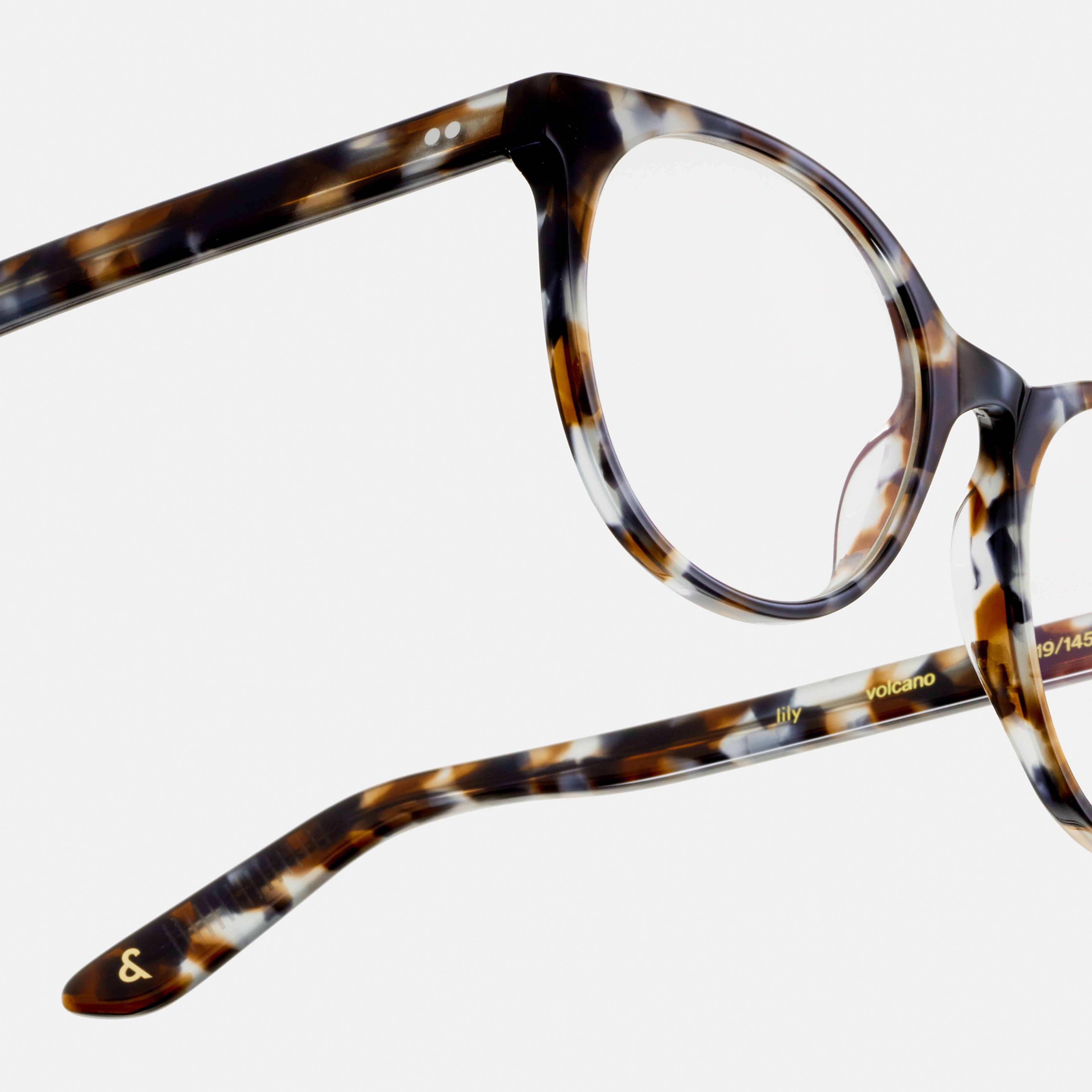 Ace & Tate Optiques | Oval Acétate in Bleu, Gris, Rouge