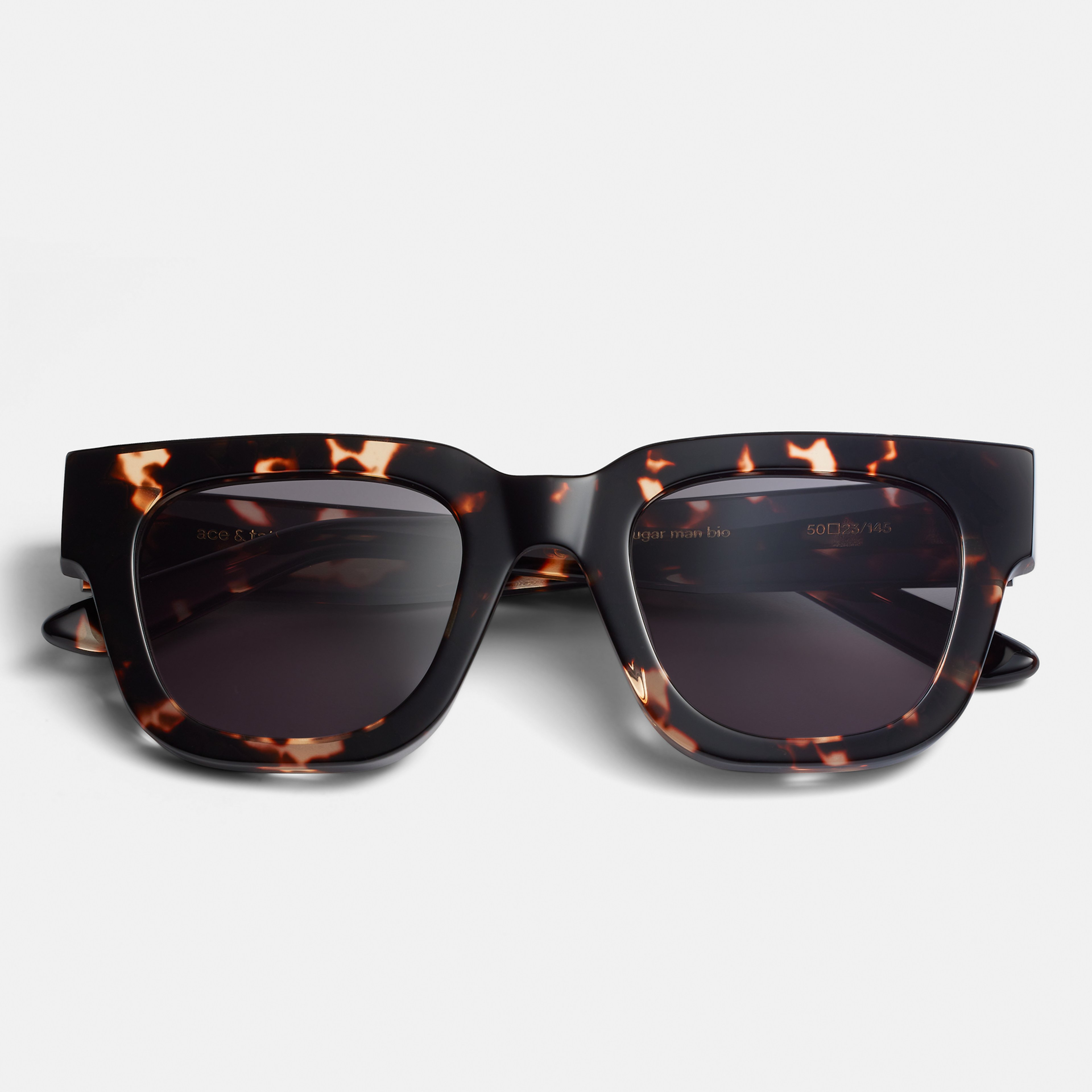 Ace & Tate Sunglasses | Square Acetate in Brown