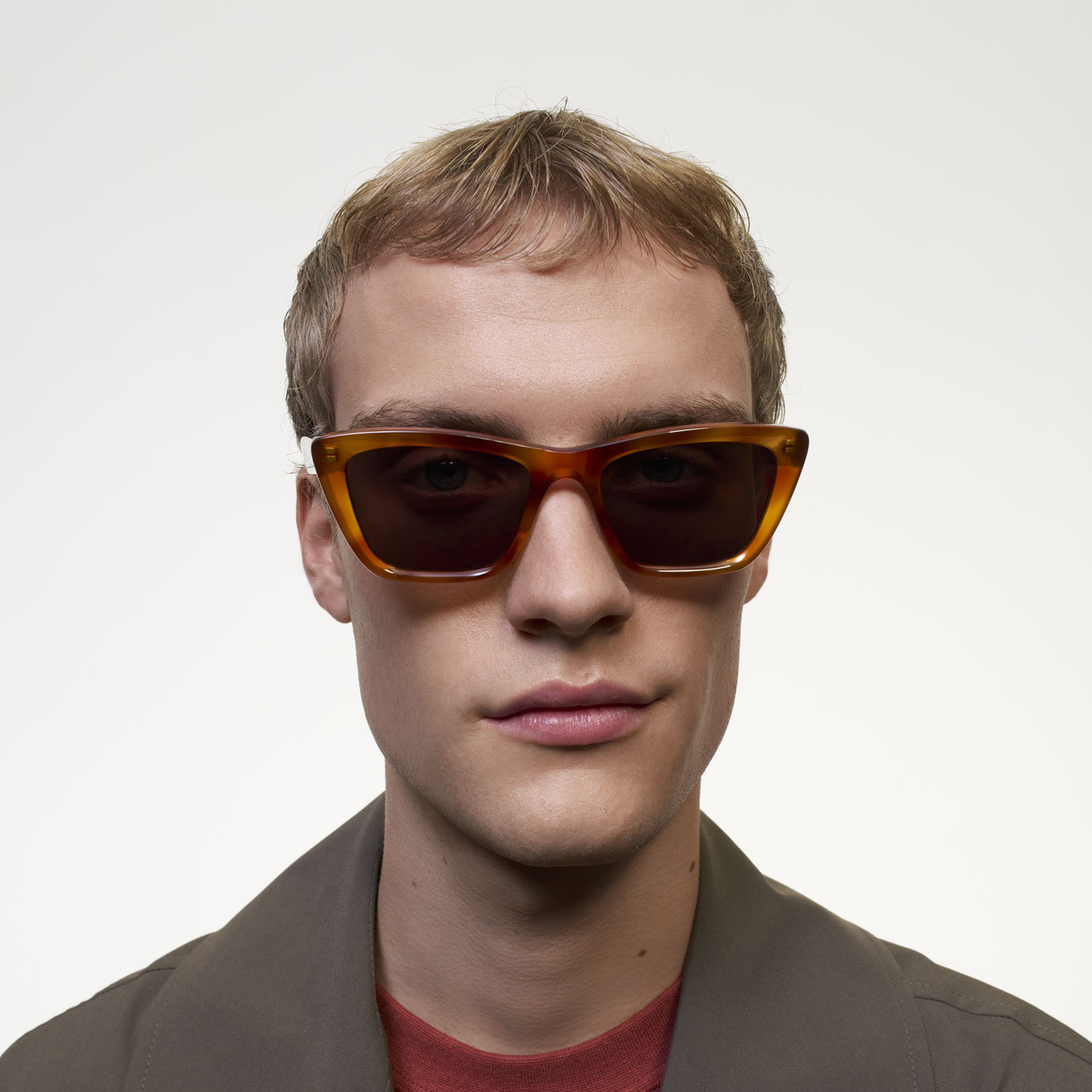 Ace & Tate Sunglasses |  Acetate in Yellow, Orange