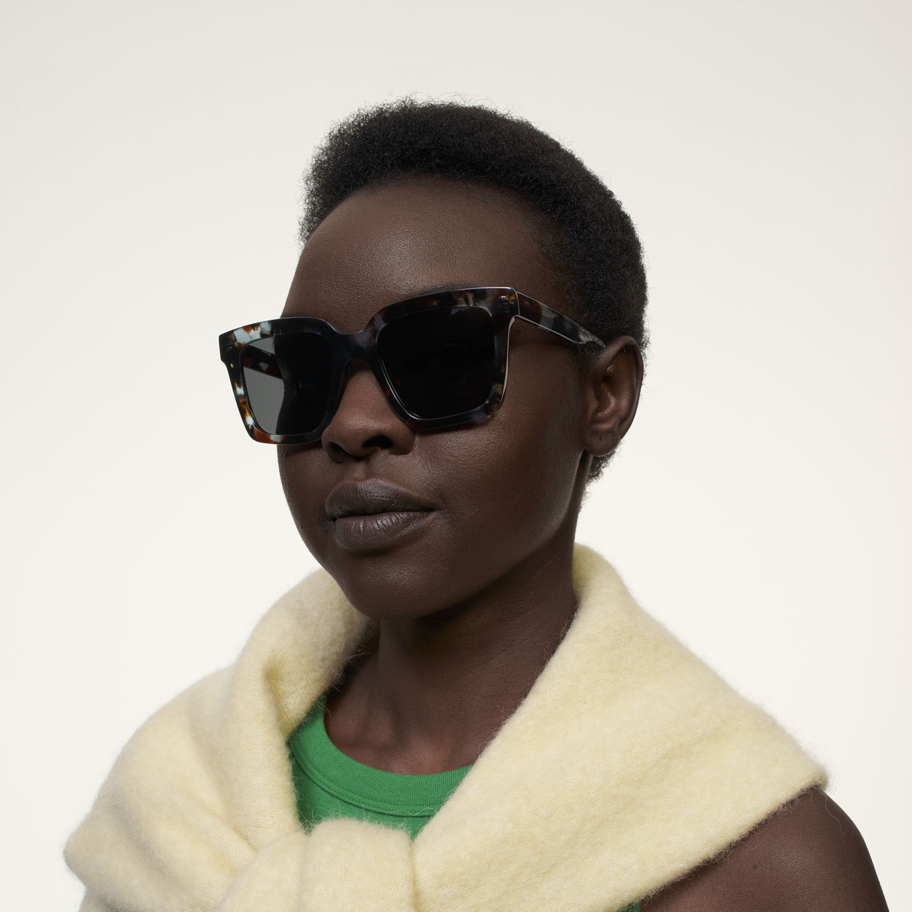 Ace & Tate Sonnenbrillen |  Acetat in Blau, Schwarz, Braun