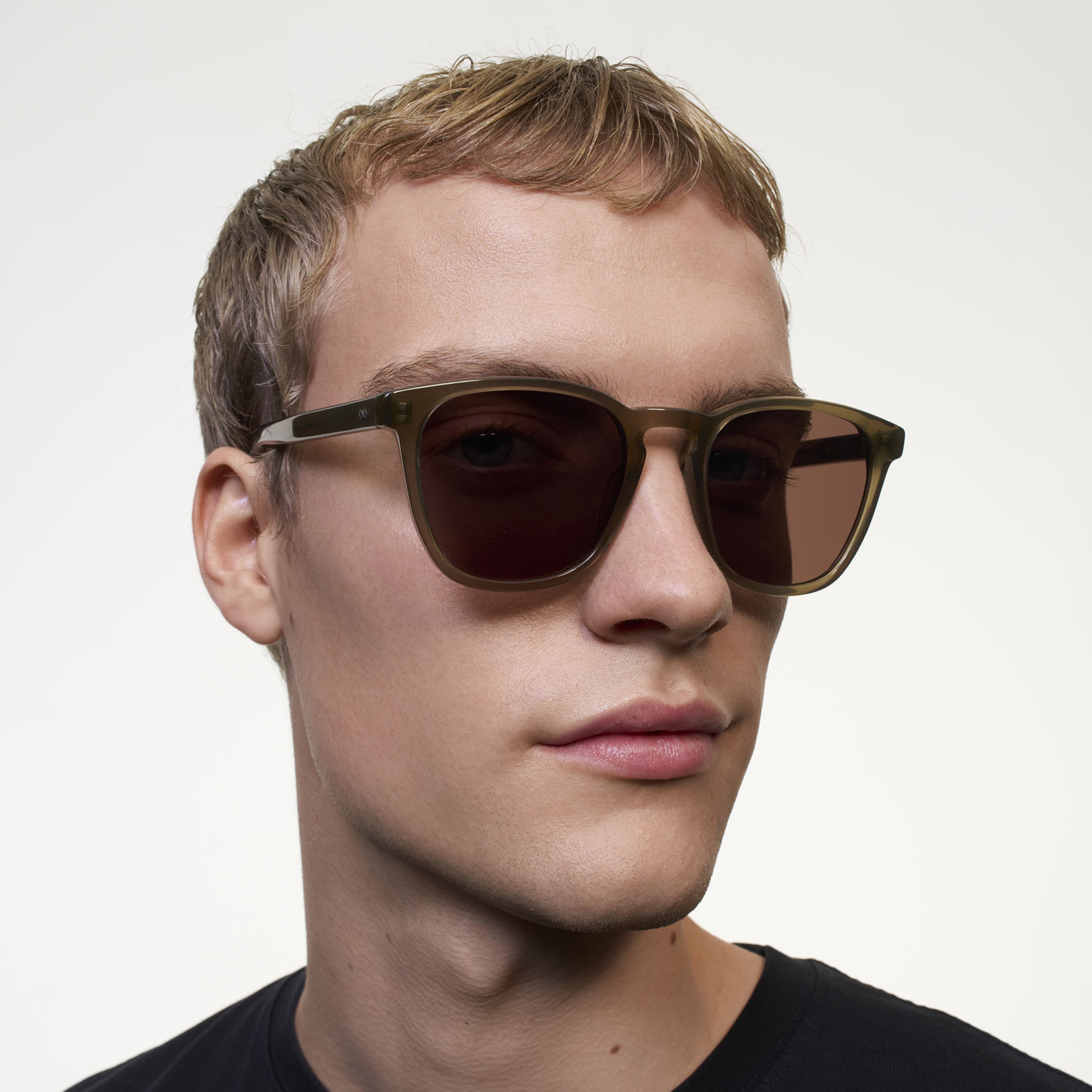 Ace & Tate Sonnenbrillen | Quadratisch Acetat in Grün