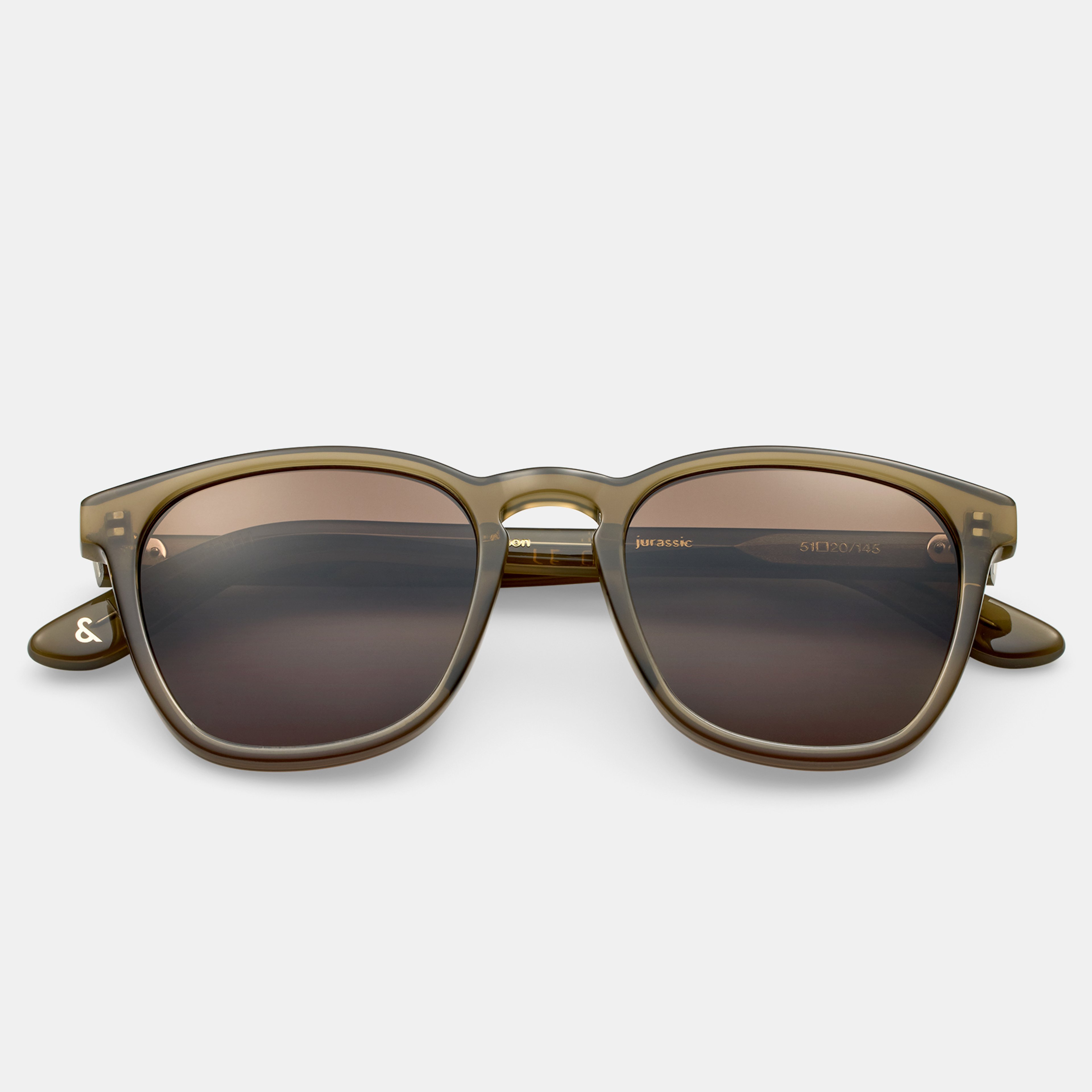 Ace & Tate Sonnenbrillen | Quadratisch Acetat in Grün