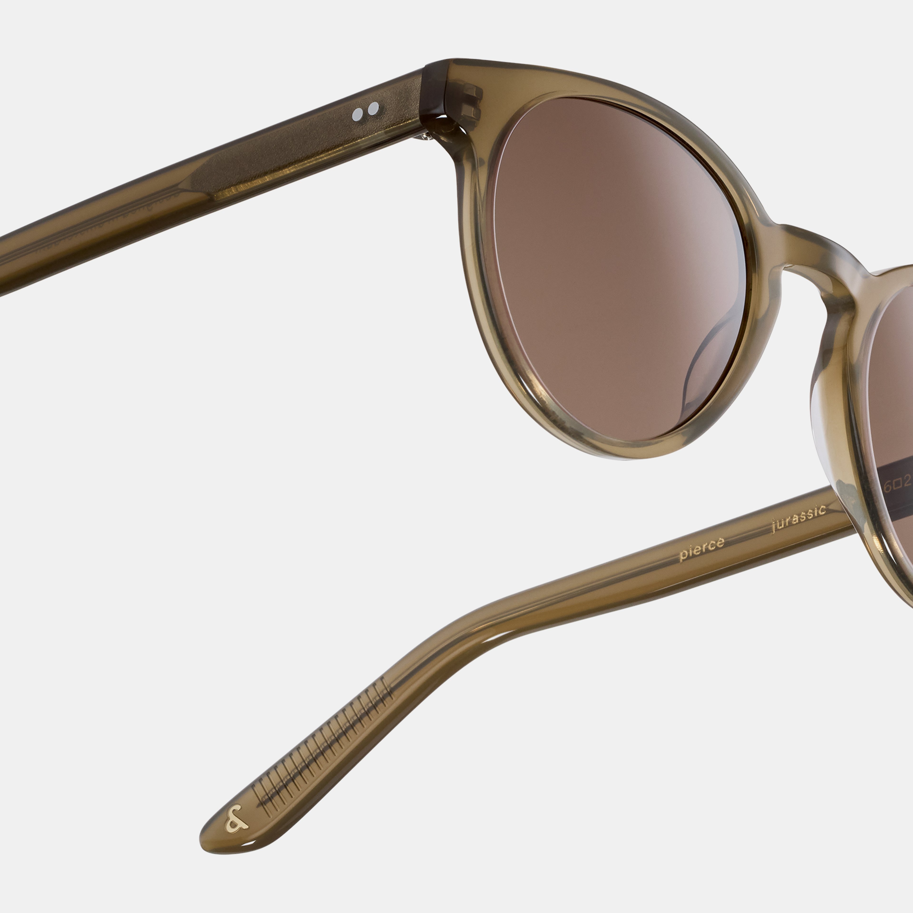 Ace & Tate Sonnenbrillen | Rund Acetat in Grün