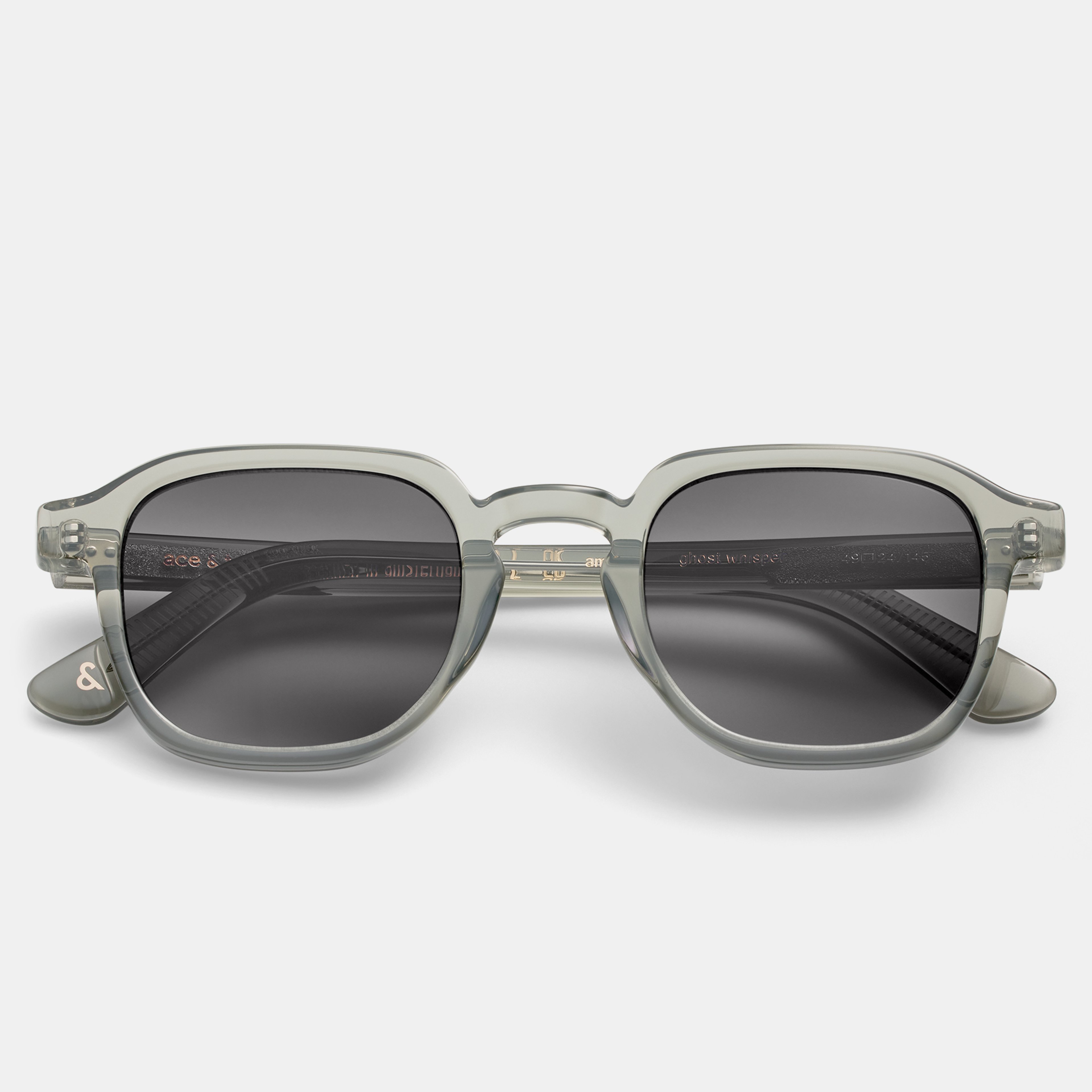 Ace & Tate Sonnenbrillen |  Acetat in Blau, Transparent