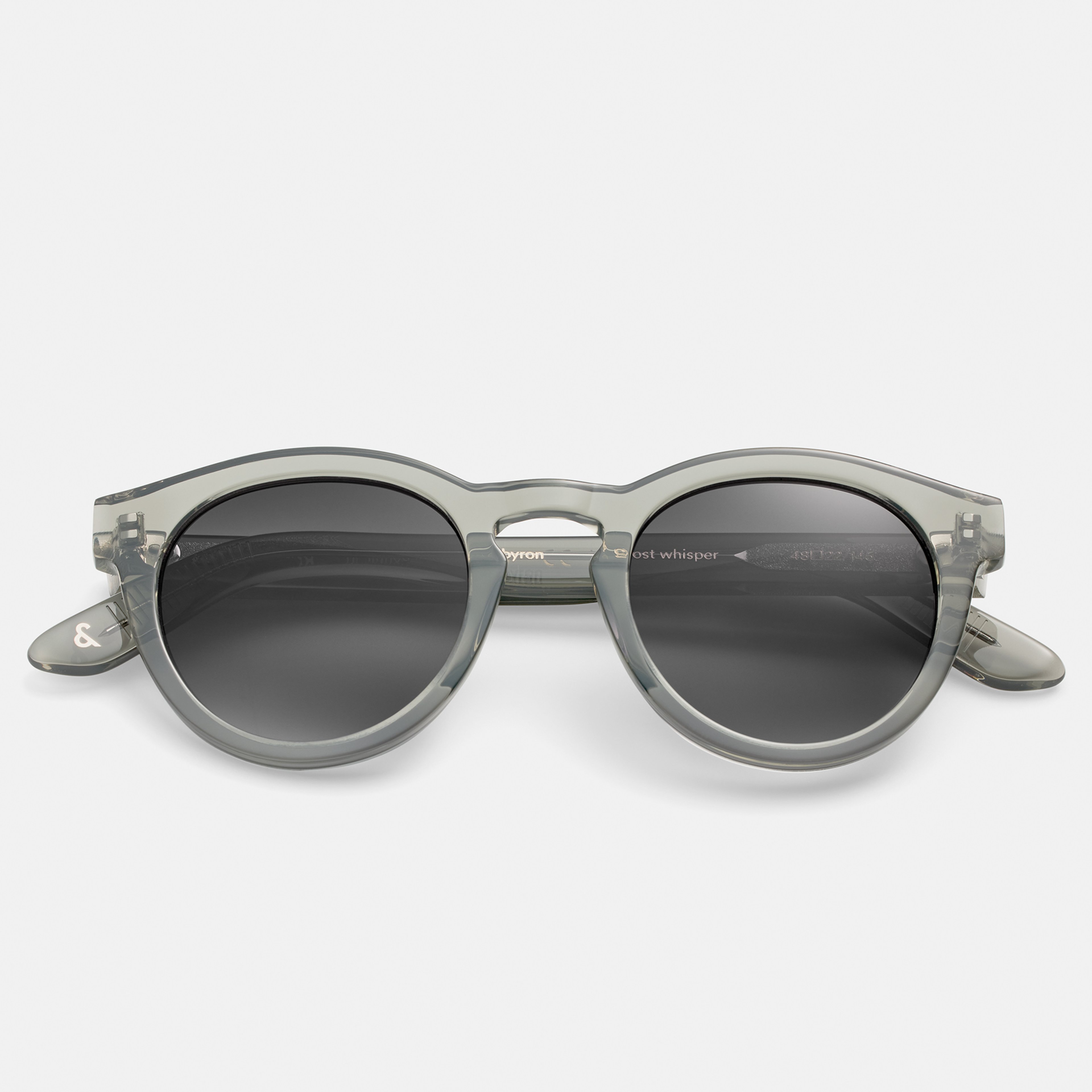 Ace & Tate Sonnenbrillen | Rund Acetat in Blau, Transparent