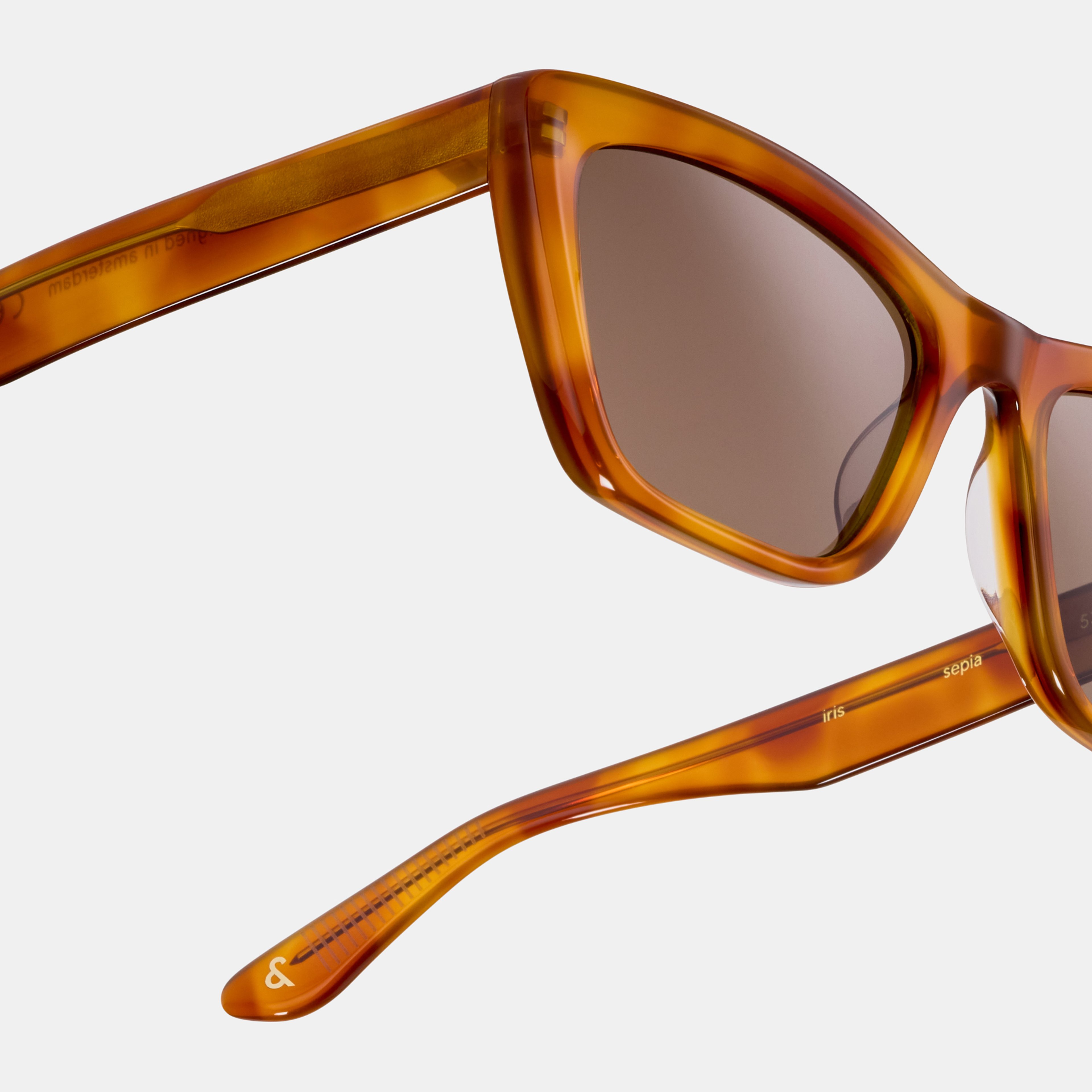 Ace & Tate Sunglasses |  Acetate in Yellow, Orange