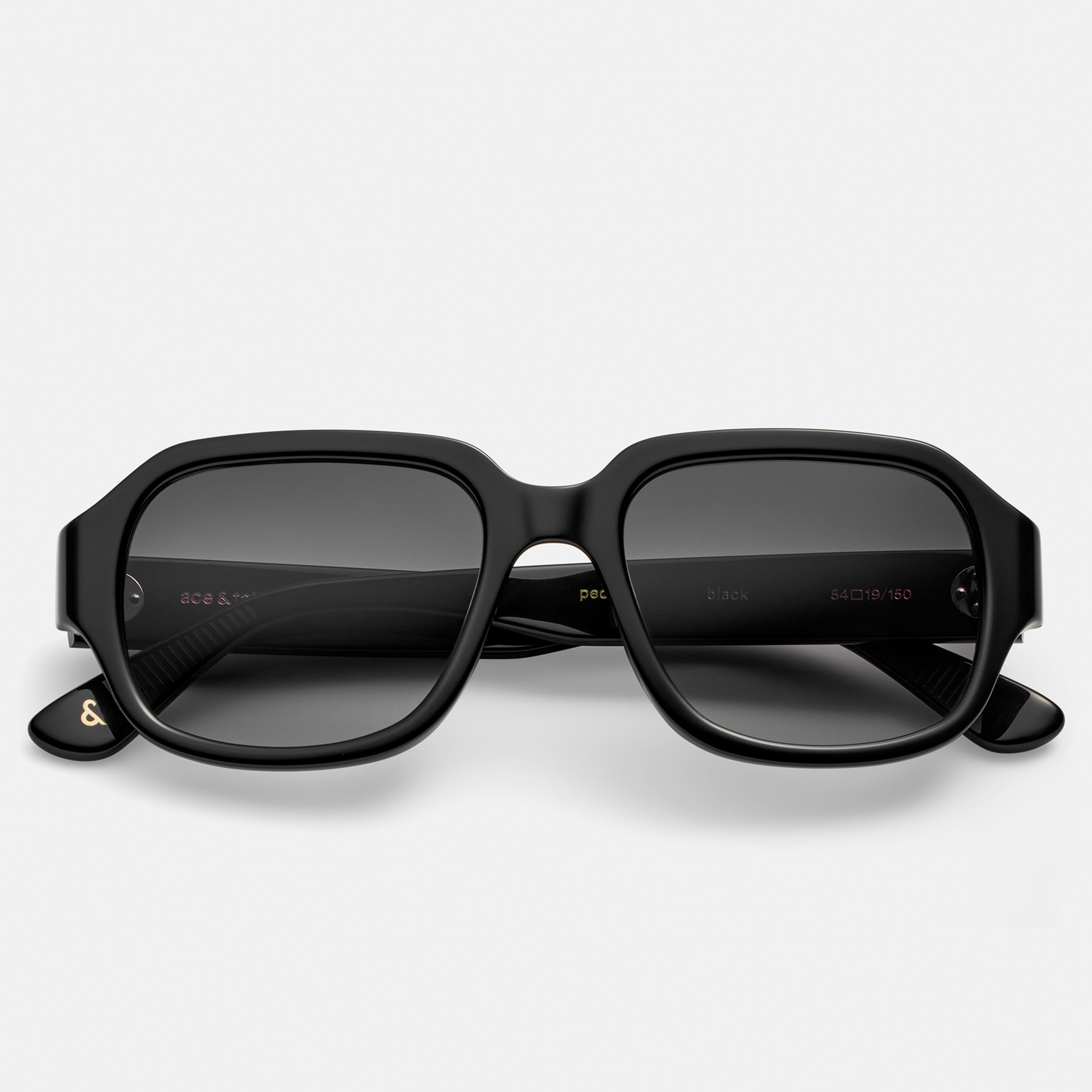Ace & Tate Sunglasses | Square Acetate in Black