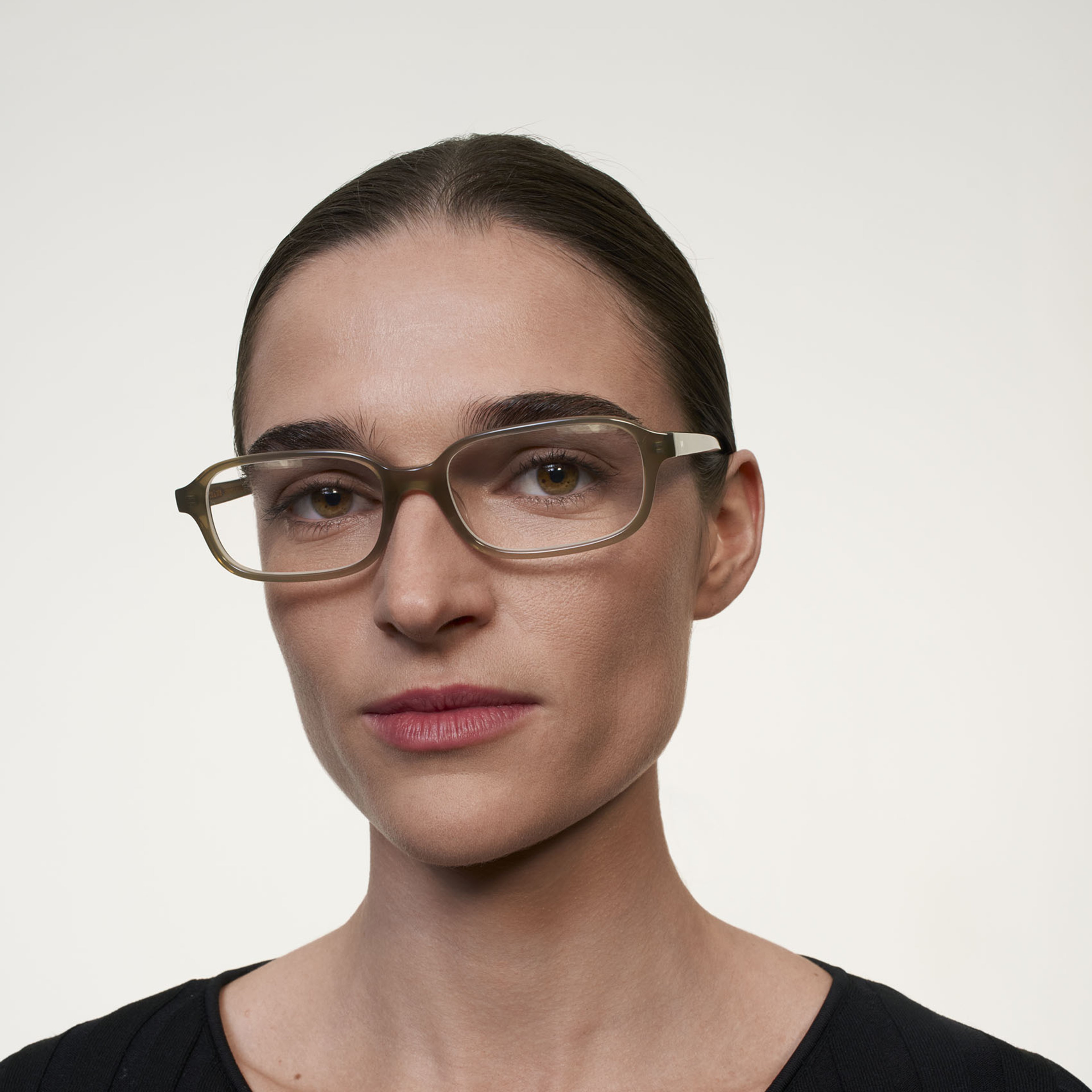 Ace & Tate Glasses | Rectangle Acetate in Green
