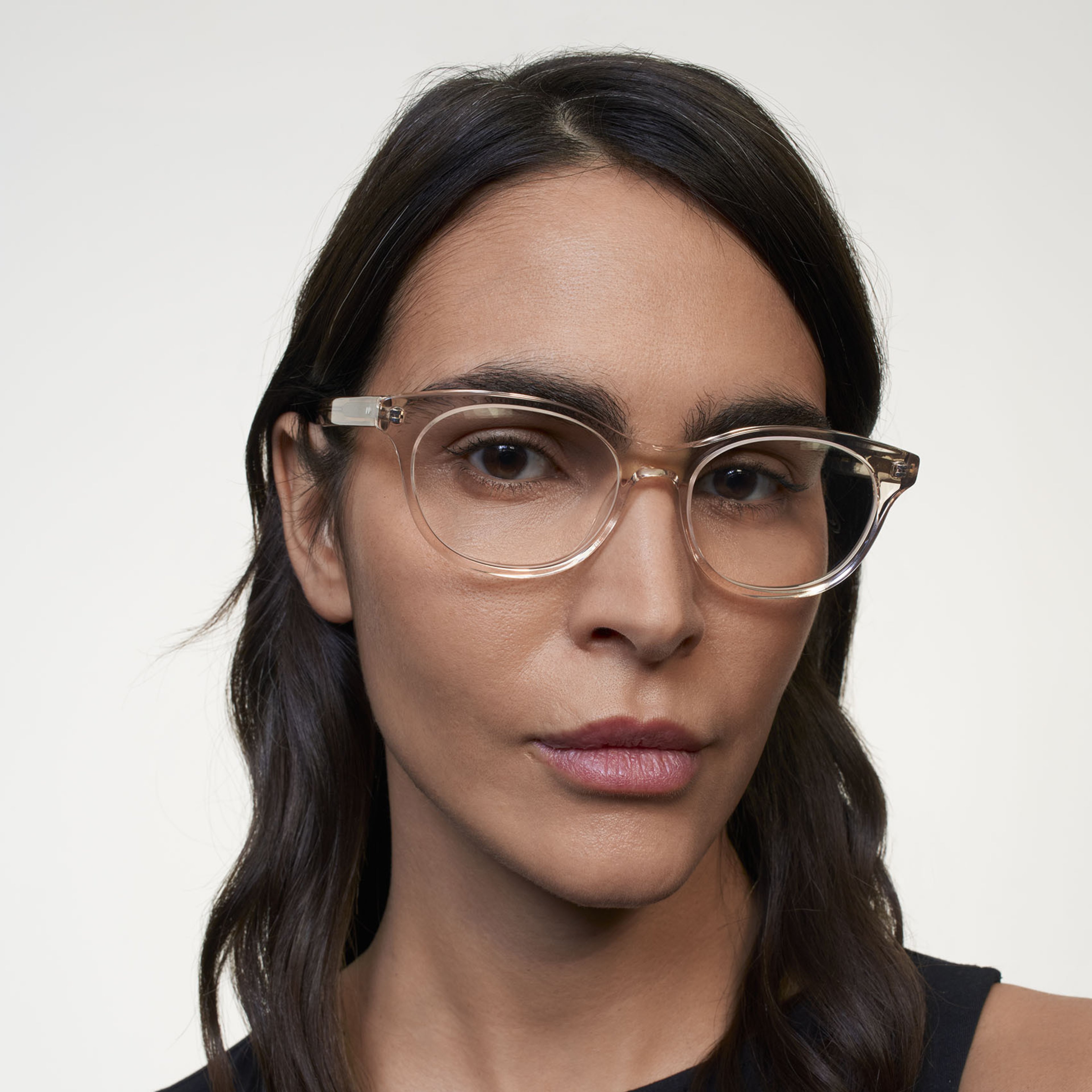 Ace & Tate Brillen | Rond Acetaat in Doorzichtig