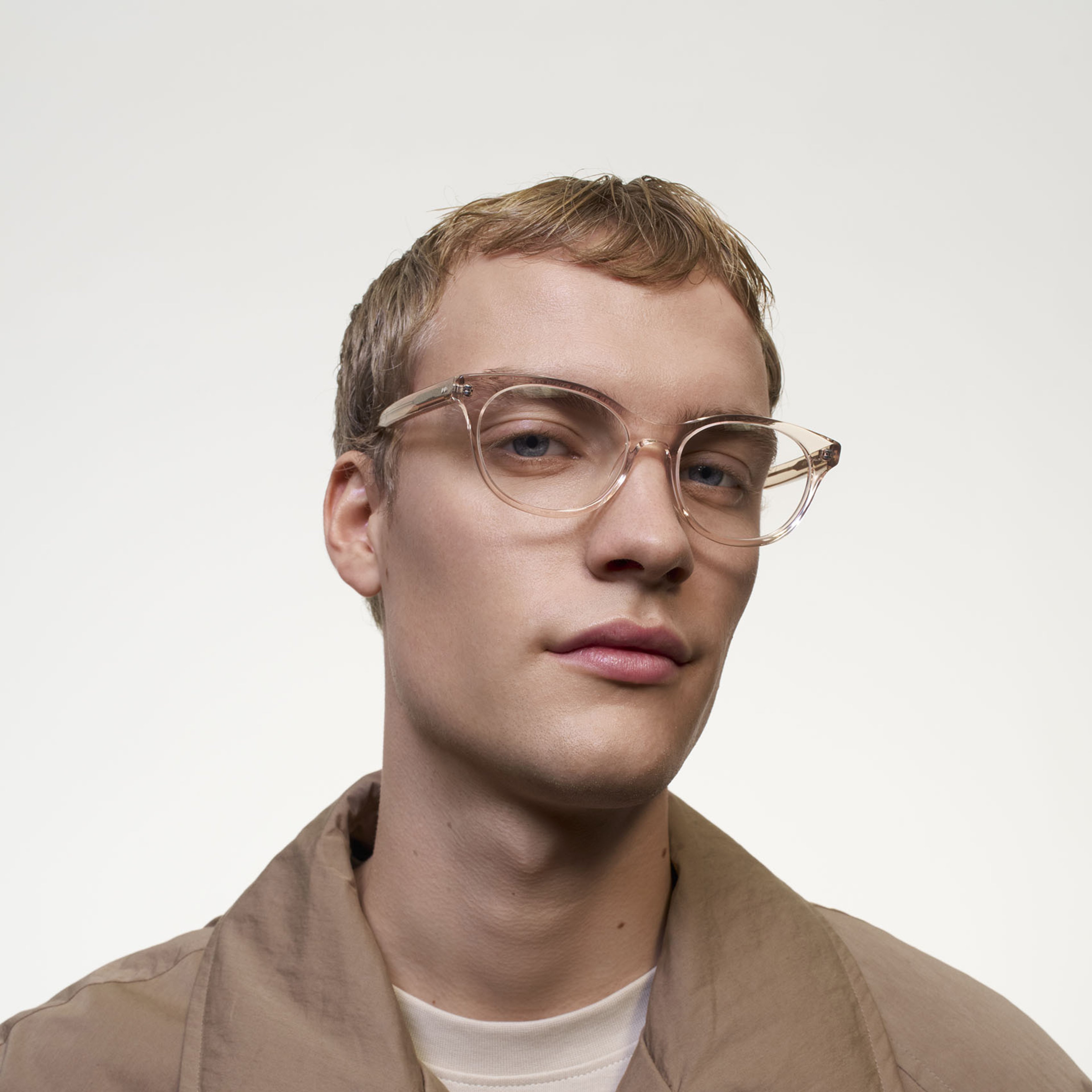 Ace & Tate Brillen | Rond Acetaat in Doorzichtig