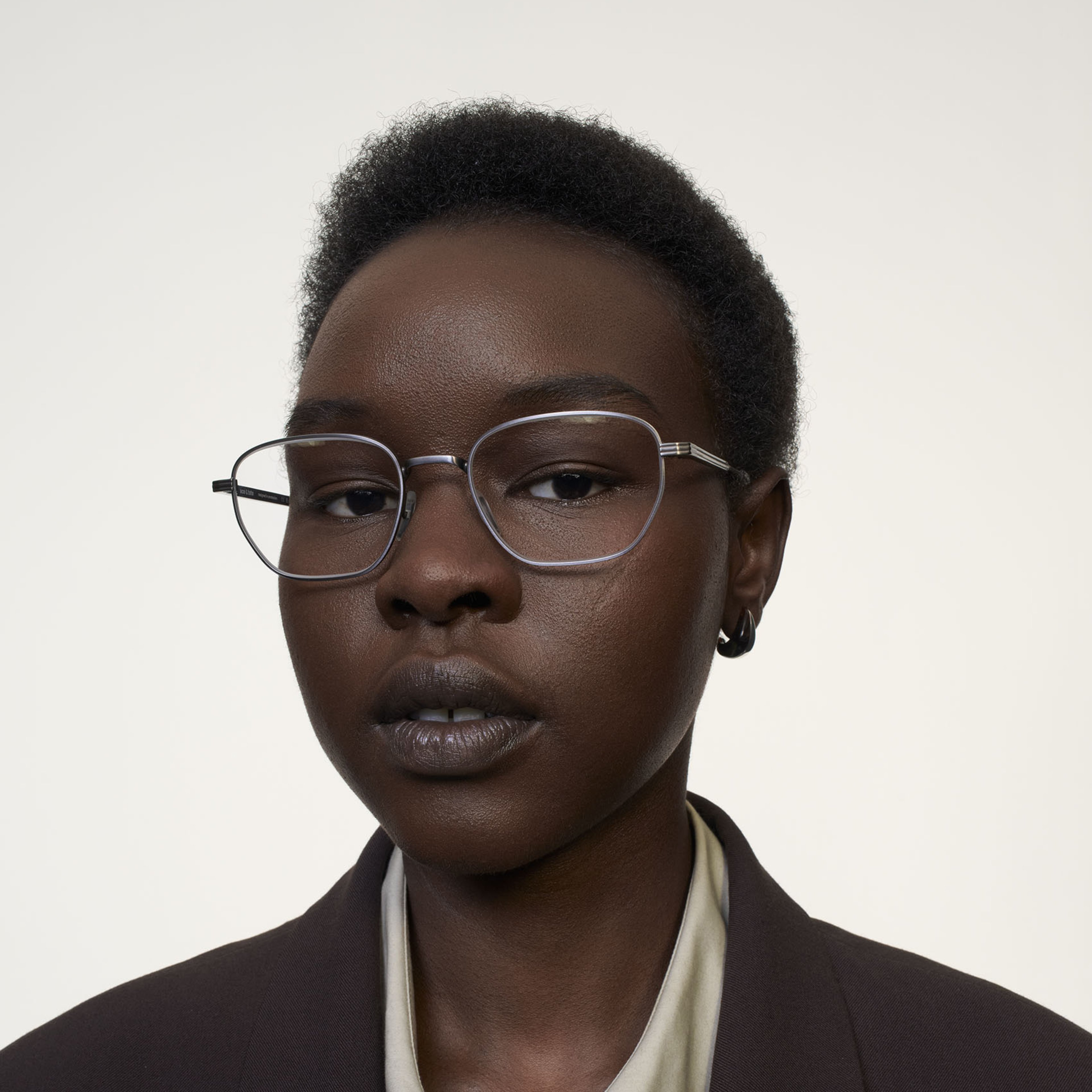 Ace & Tate Brillen | Hexagonal Metaal in Grijs