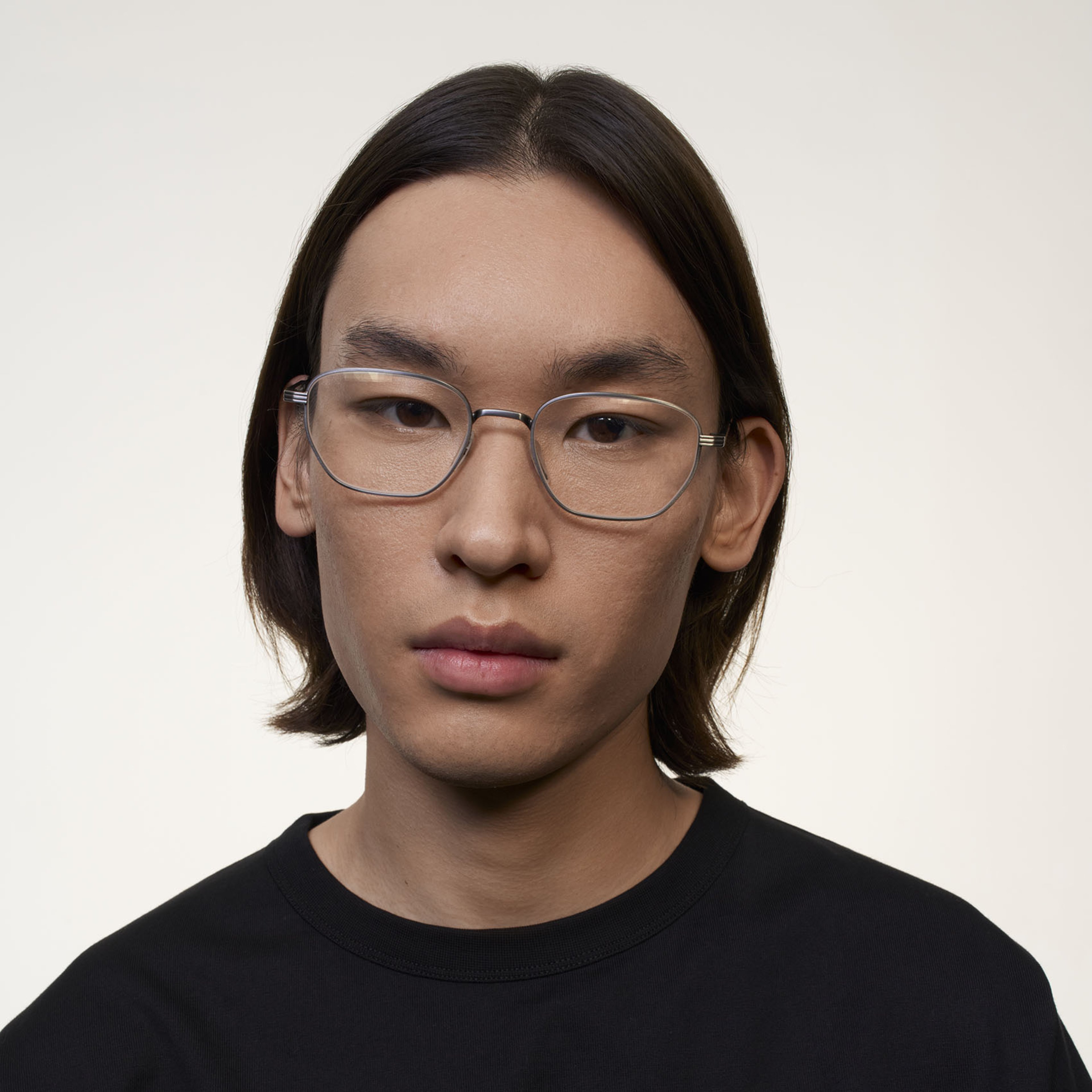 Ace & Tate Brillen | Hexagonal Metaal in Grijs