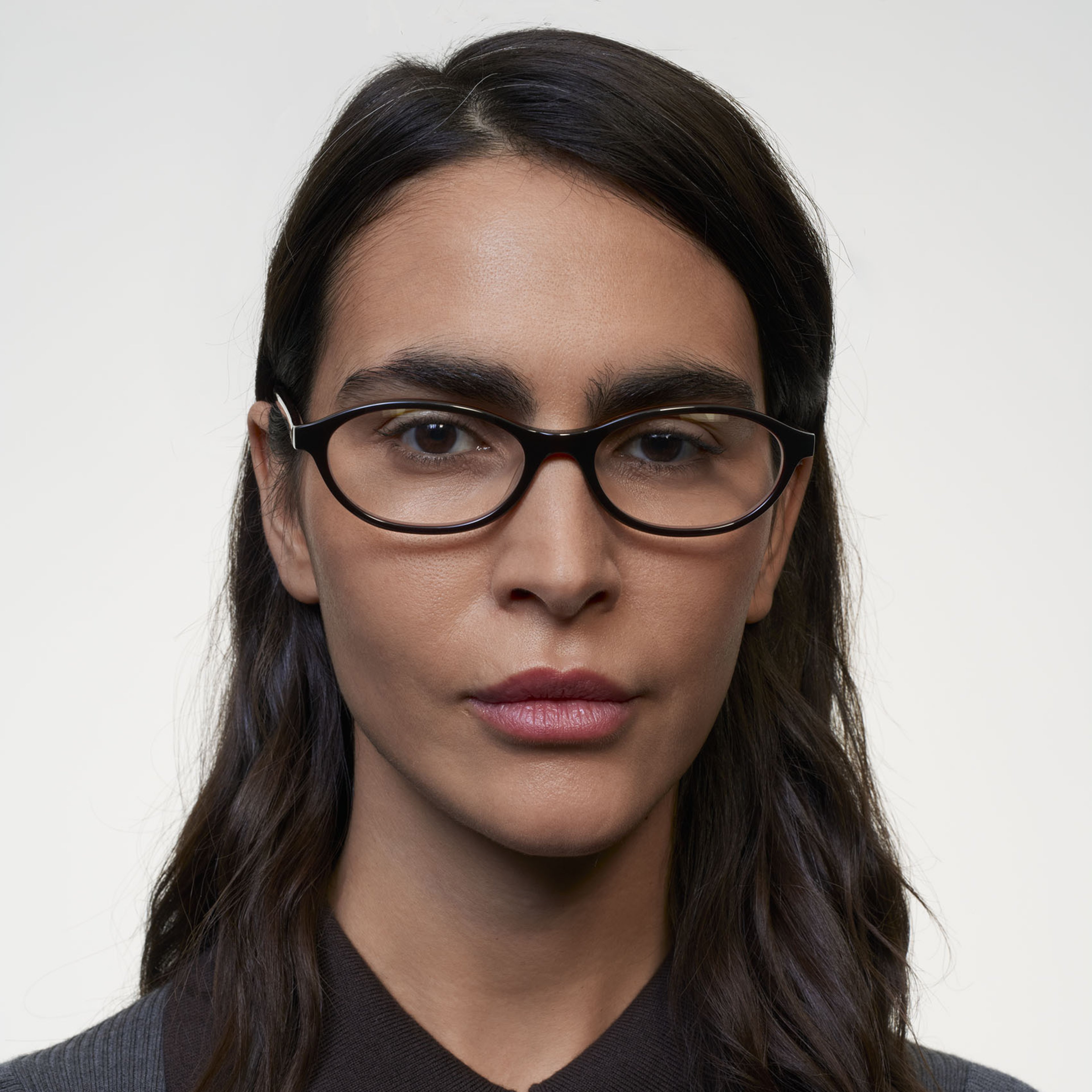 Ace & Tate Glasses | Oval Acetate in Red